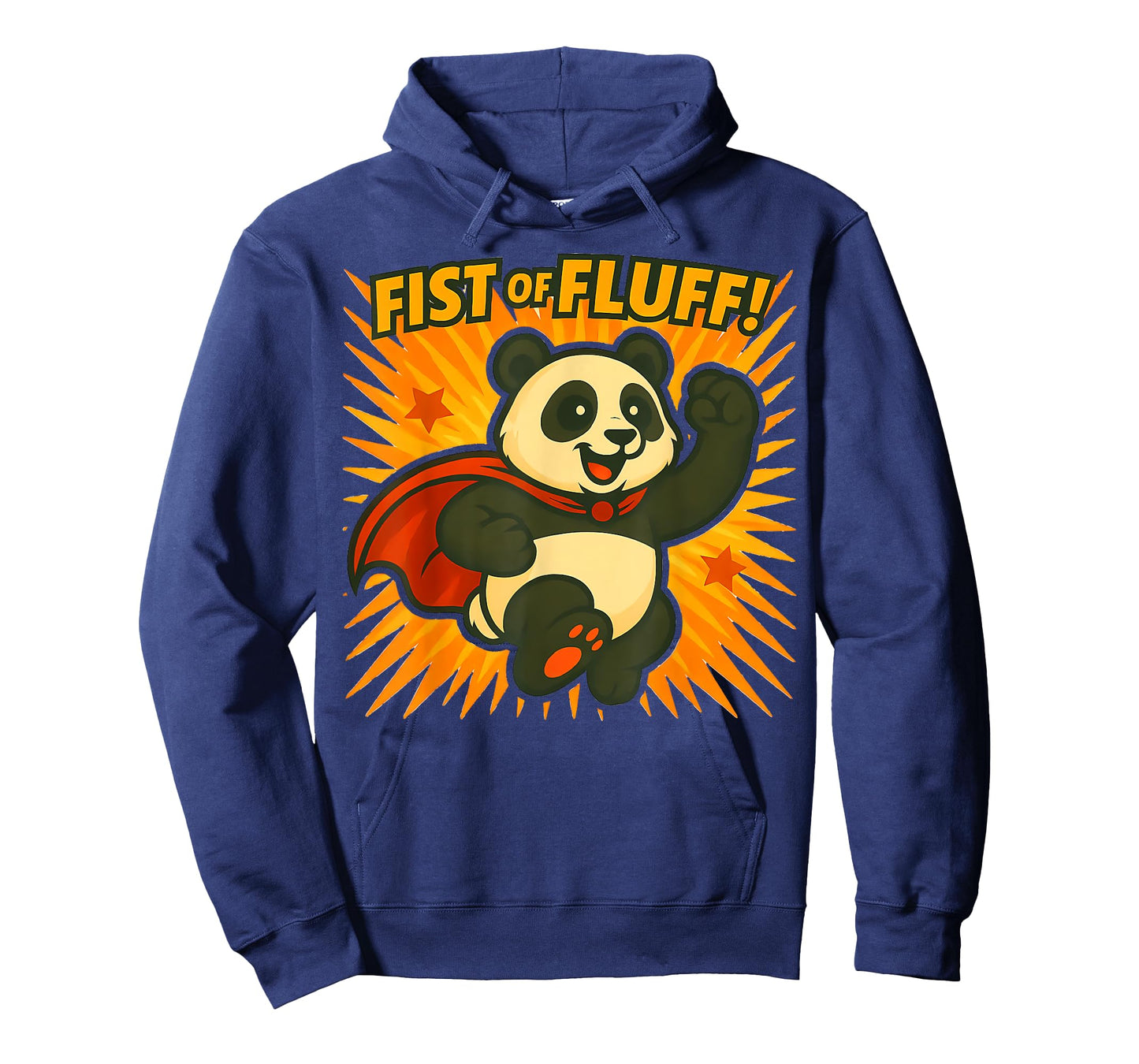 Fist of Fluff Panda Superhero T-Shirt