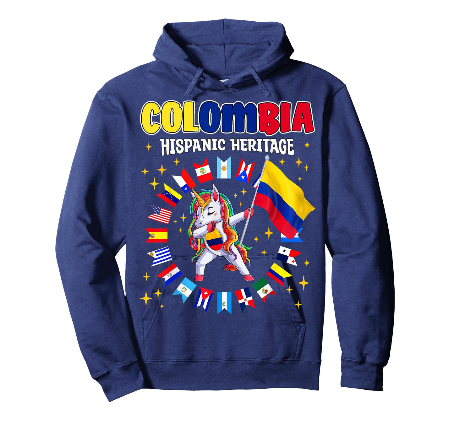 Hispanic Heritage Month Colombia kids boys girls toddlers T-Shirt