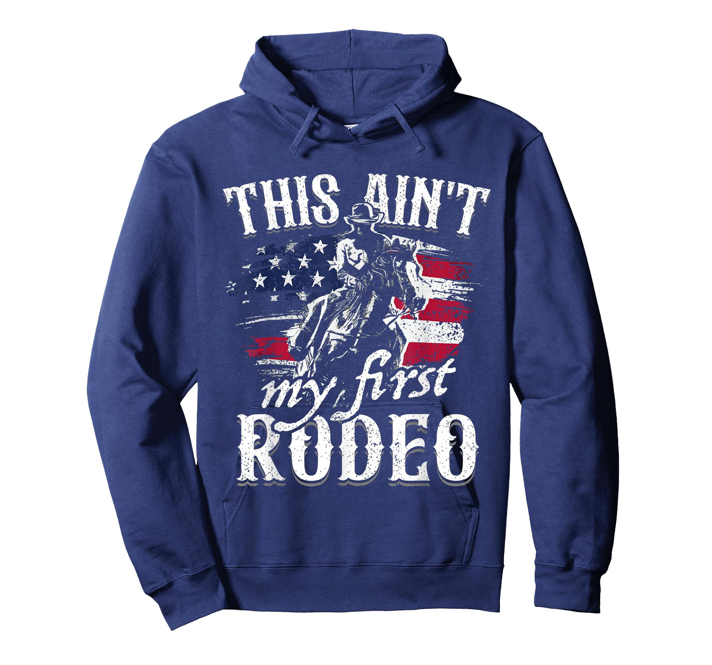 This Aint My First Rodeo American Flag Cowboy Boys Gift T-Shirt
