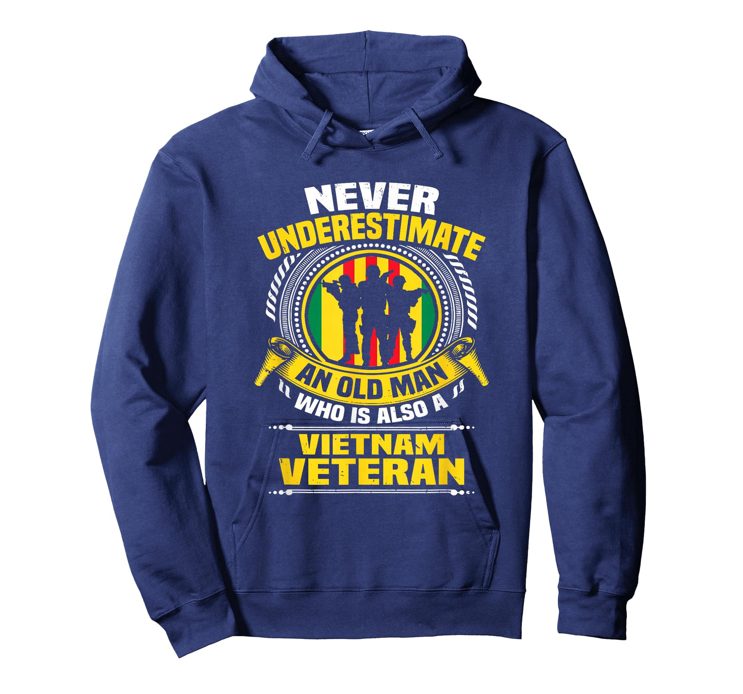 Never Underestimate an Old Man Who is Also Vietnam Veteran T-Shirt