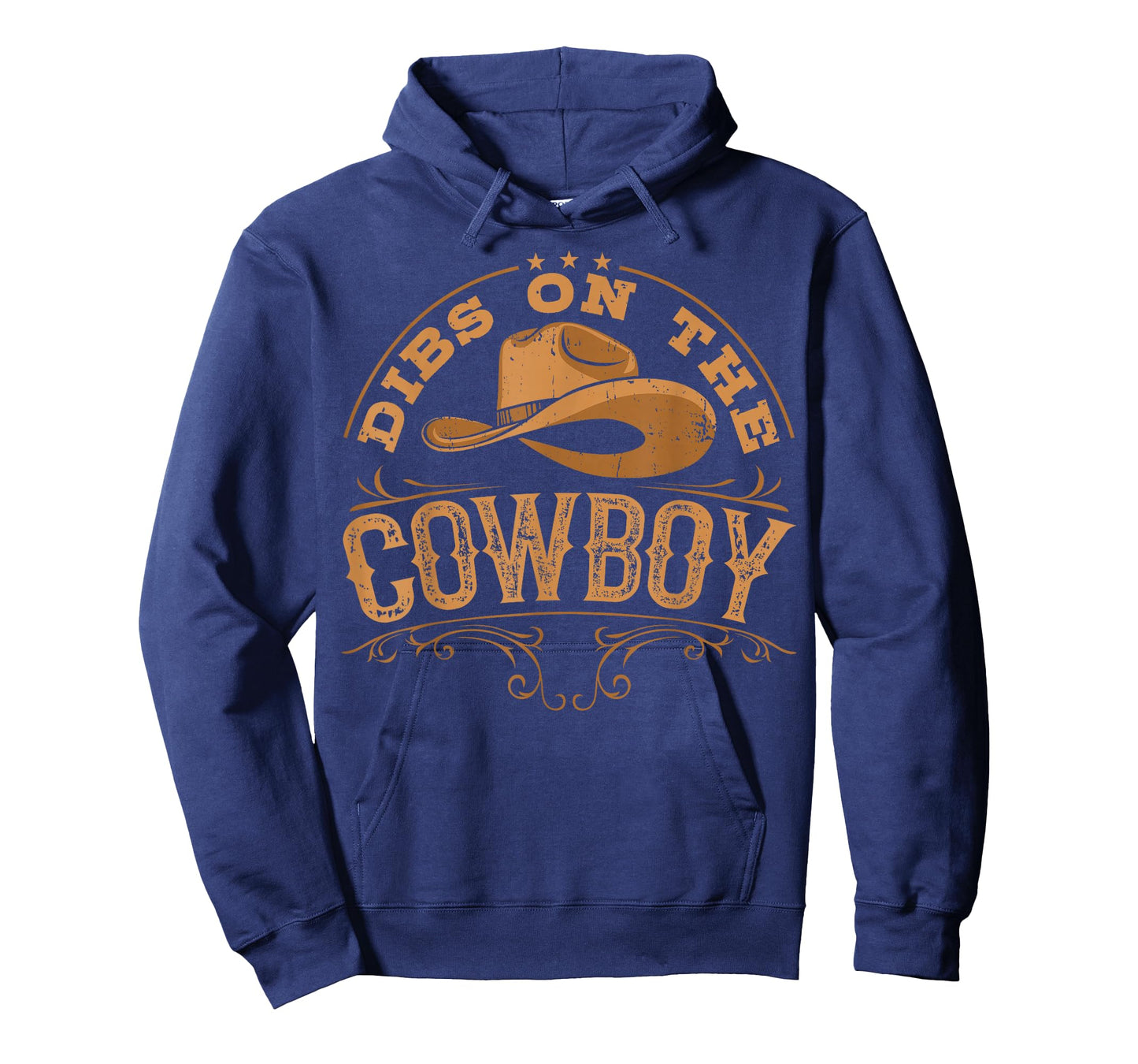 Dibs On The Cowboy Rodeo Ranch Girlfriend Wife Lipstick T-Shirt
