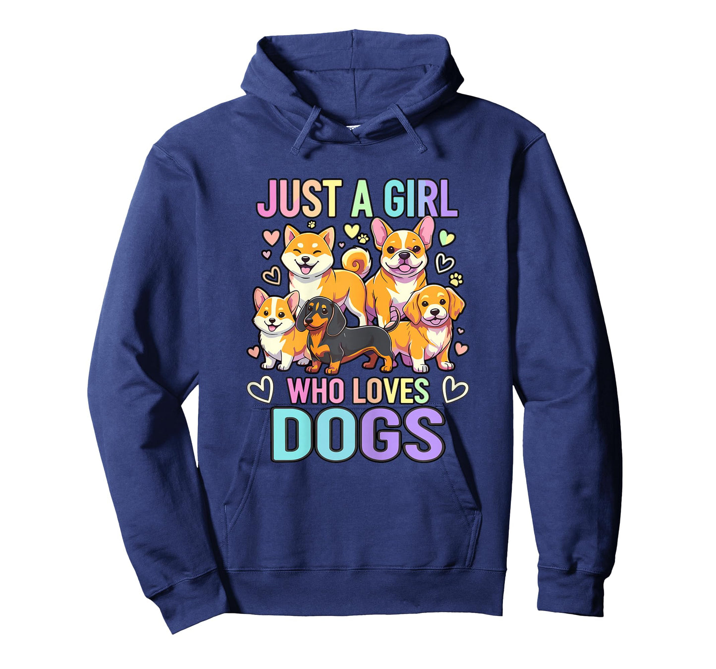 Puppy Dog Lover Just A Girl Who Loves Dogs T-Shirt