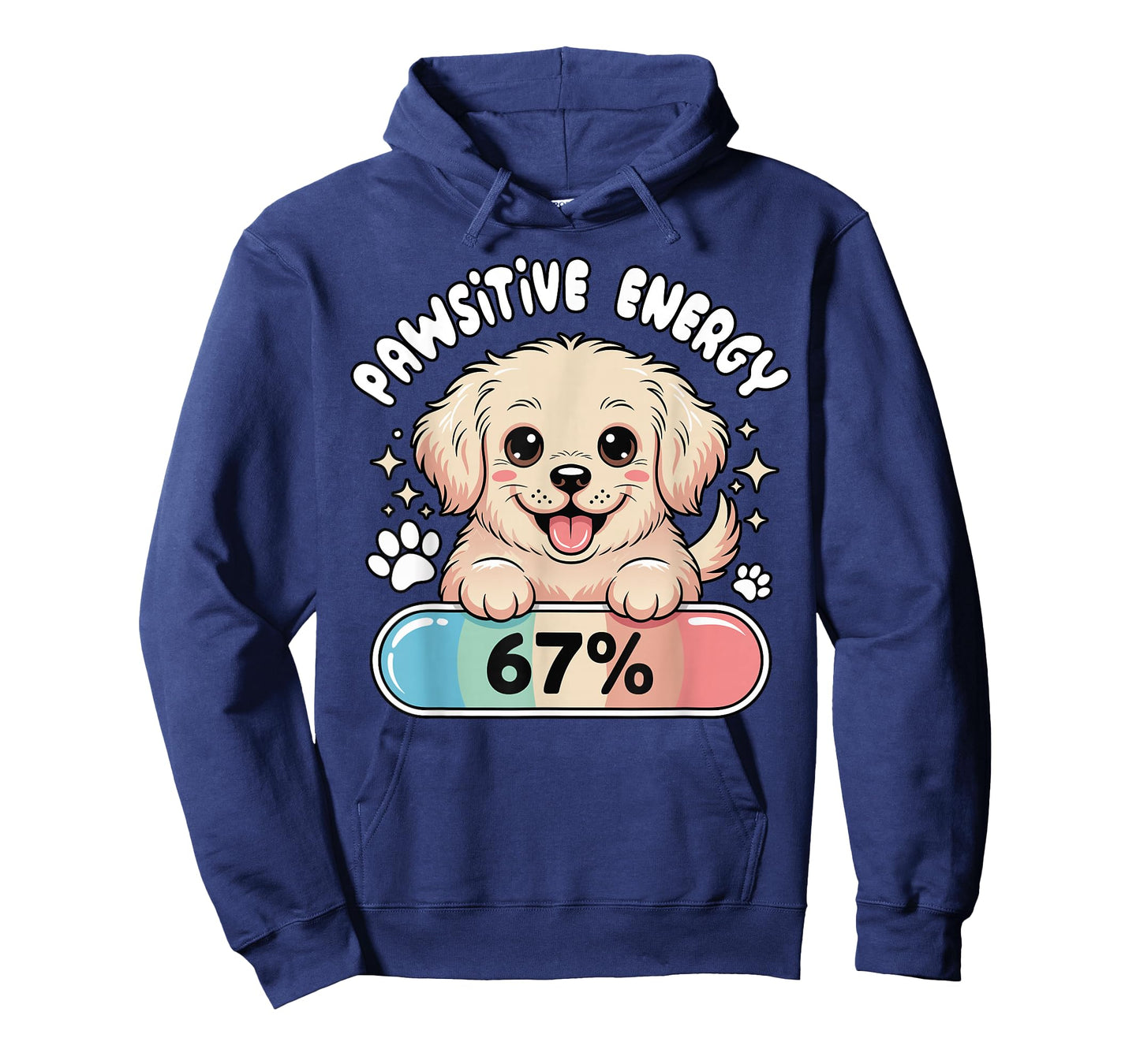 67 Funny Dog Pun Pawsitive Energy at Six Seven Gen Z Alpha T-Shirt