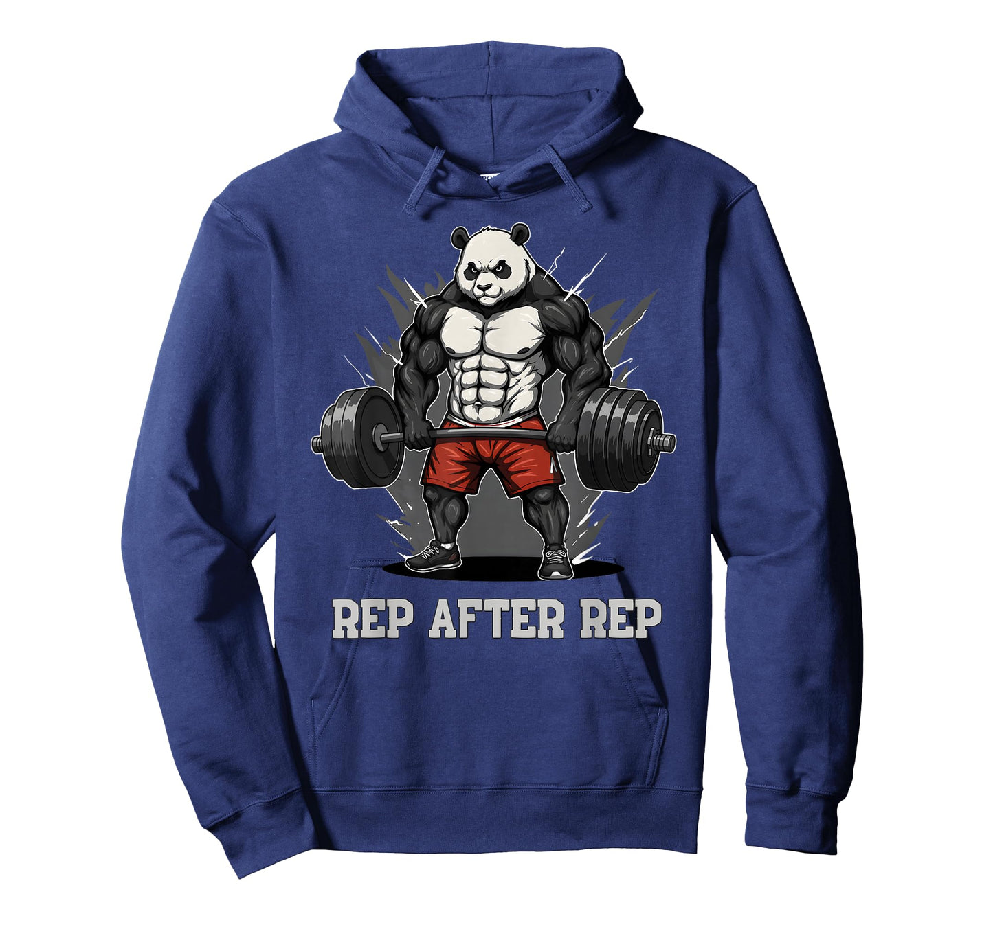 Anime Panda Pump Covers Gym Men Women Workout T-Shirt