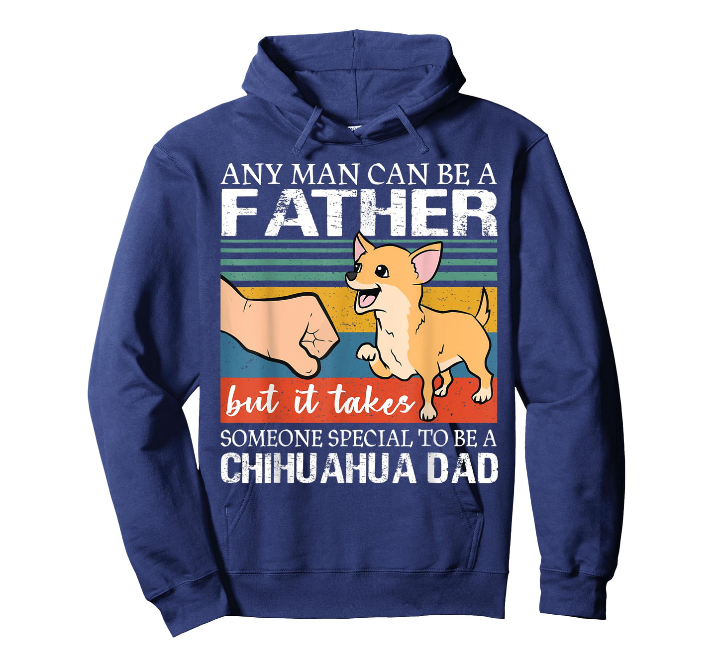 Mens Any man can be a father but special to be a chihuahua dad T-Shirt