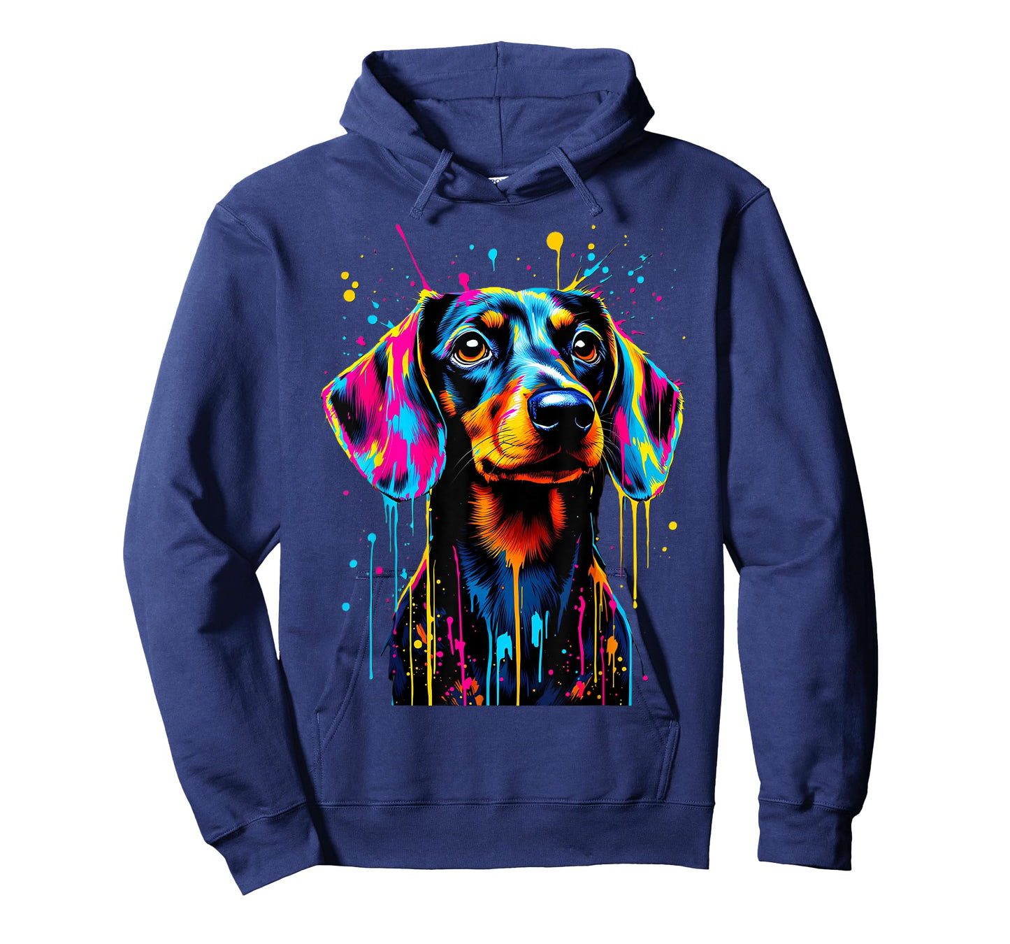 Beautiful Dachshund Lovers Colorful Pop Art Dachshund T-Shirt