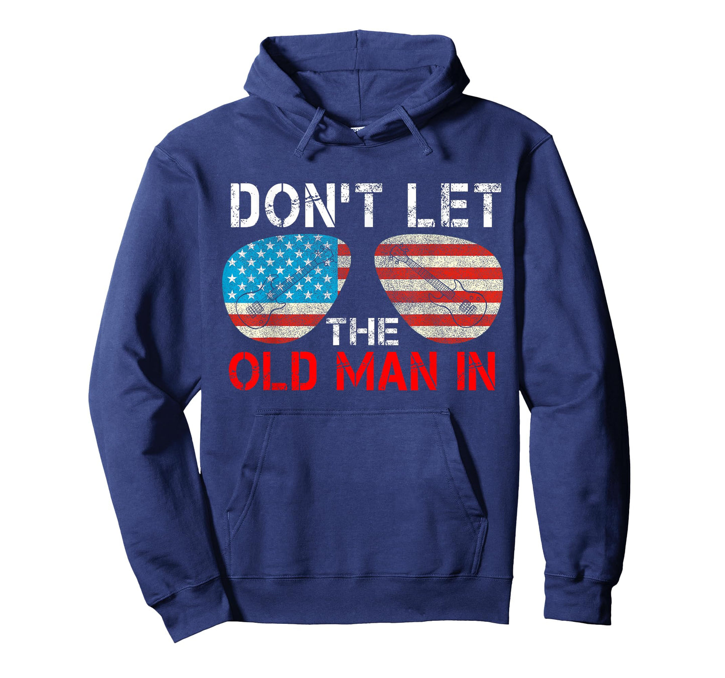 Retro Don't let the old man in Vintage American flag T-Shirt
