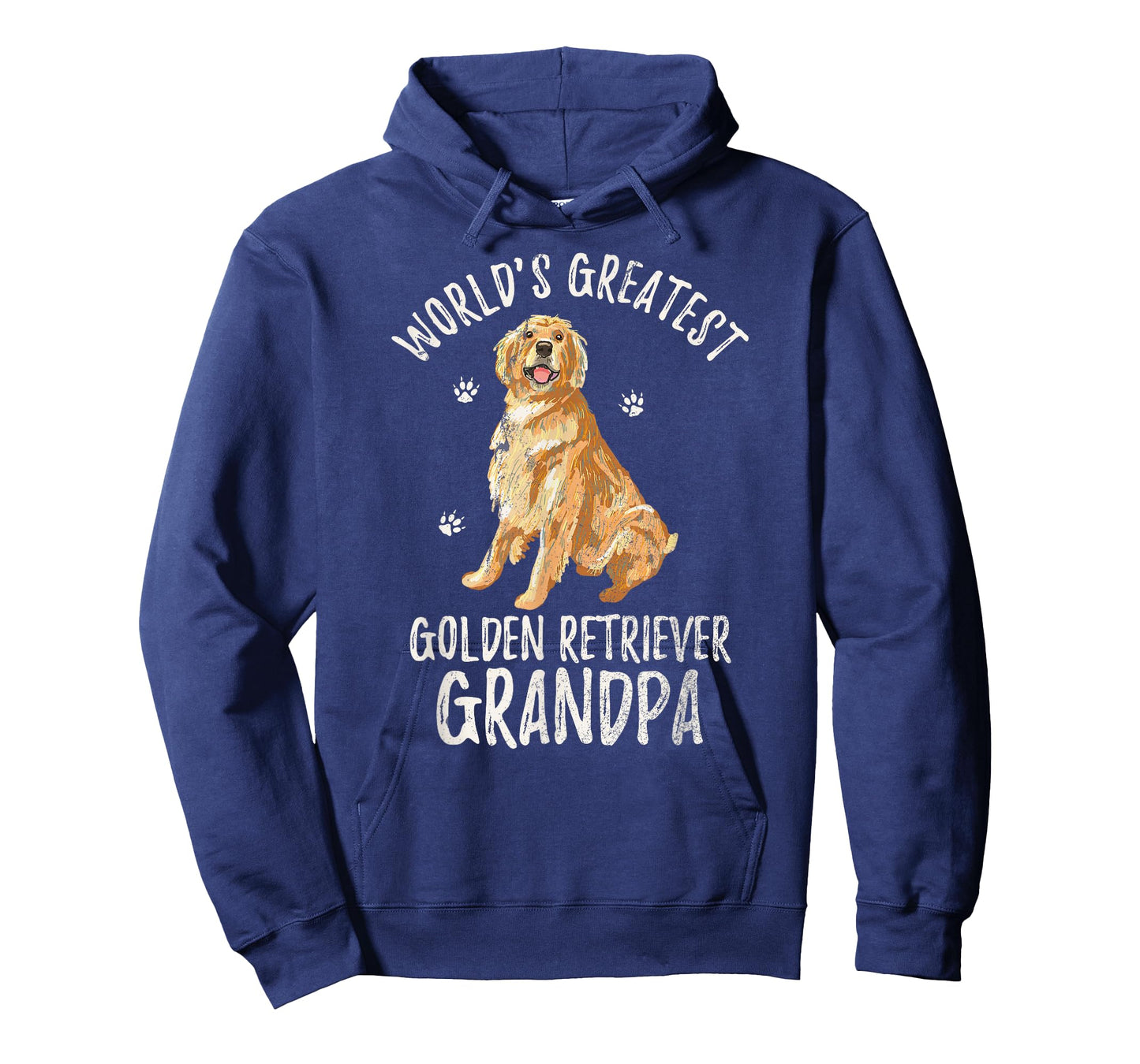 World's Greatest Golden Retriever Grandpa Funny Dog Lover T-Shirt