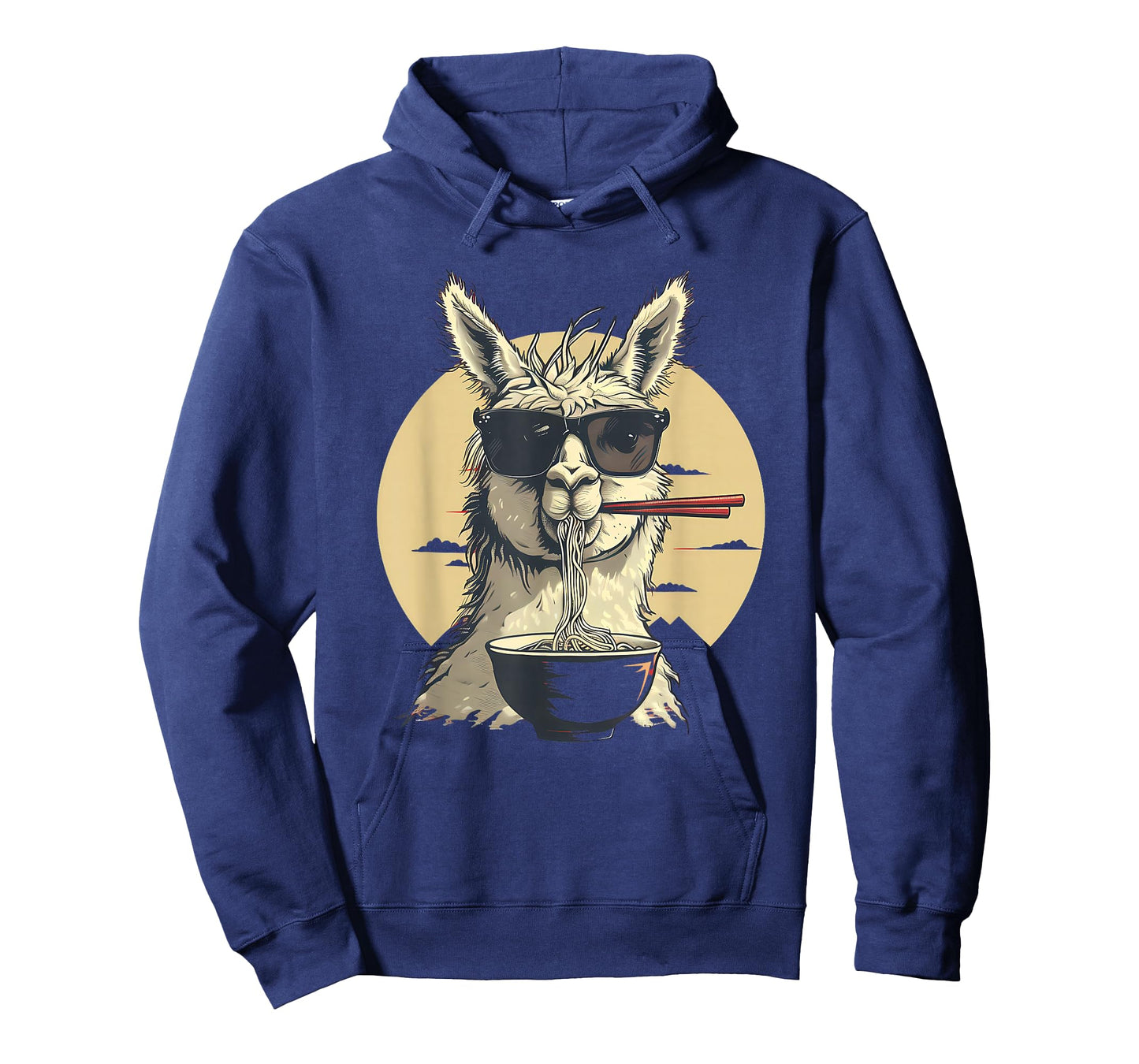 Llama Ramen Sunglasses Llama Ramen Bowl Ramen Noodles T-Shirt