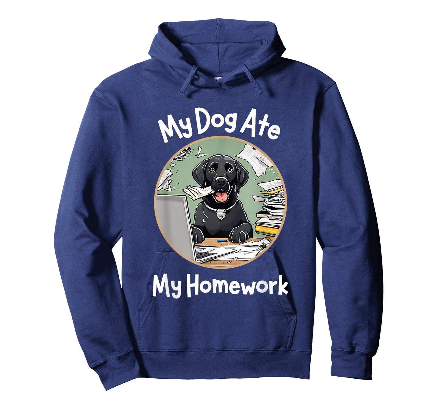 Dog Ate My Homework Funny Student T-Shirt