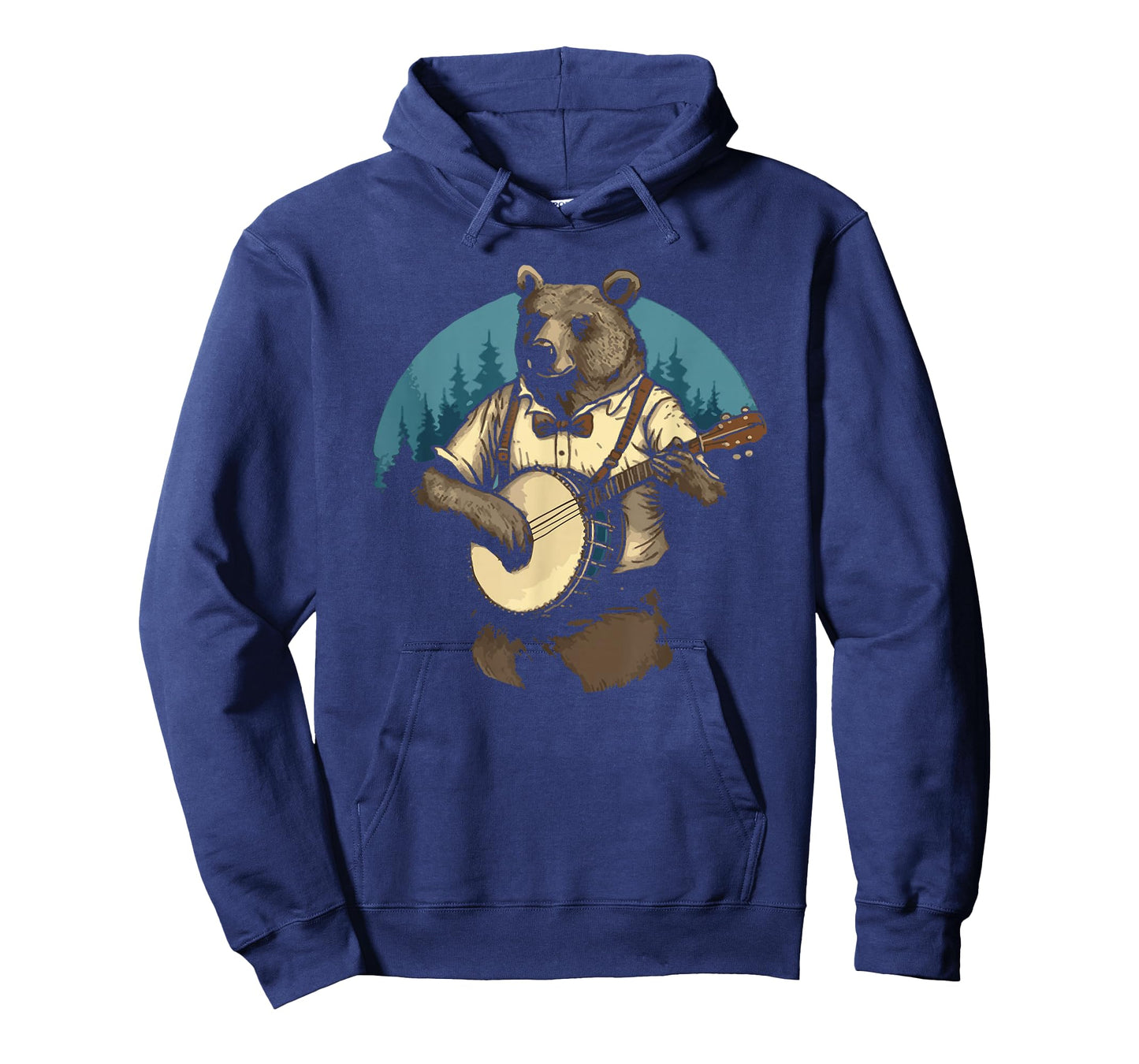 Country Music Bear Banjo Player Awesome Folk T-Shirt
