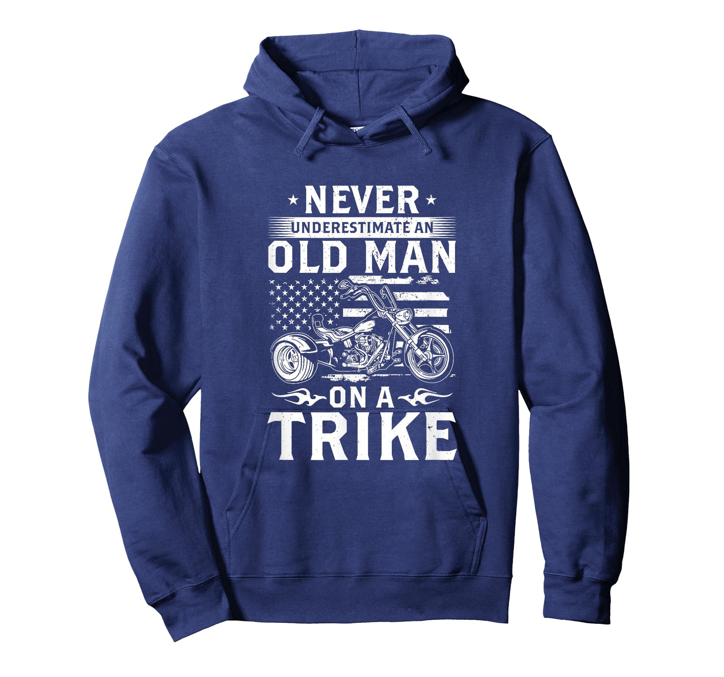 Never Underestimate an Old Man On A Trike - Trike Triker T-Shirt