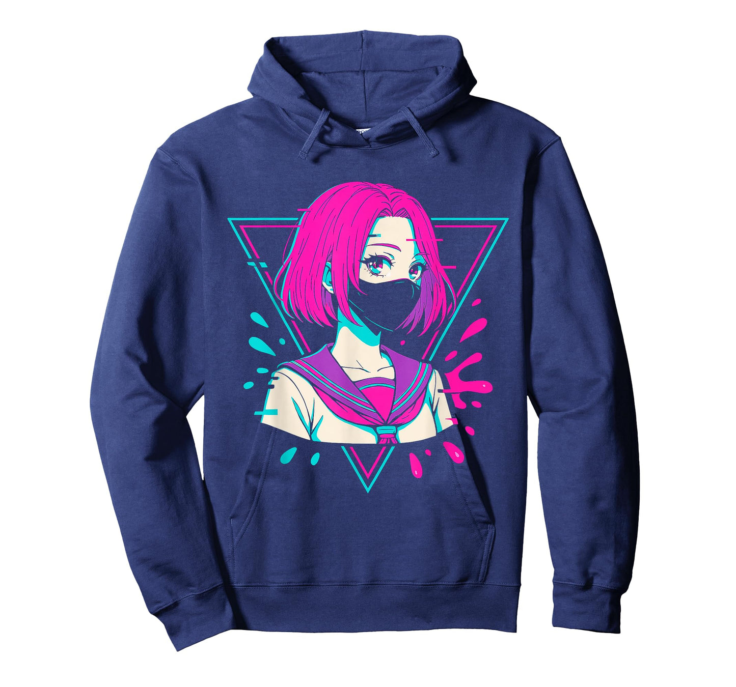 Japanese Anime Girl Indie Old Aesthetic Otaku Cyberpunk T-Shirt