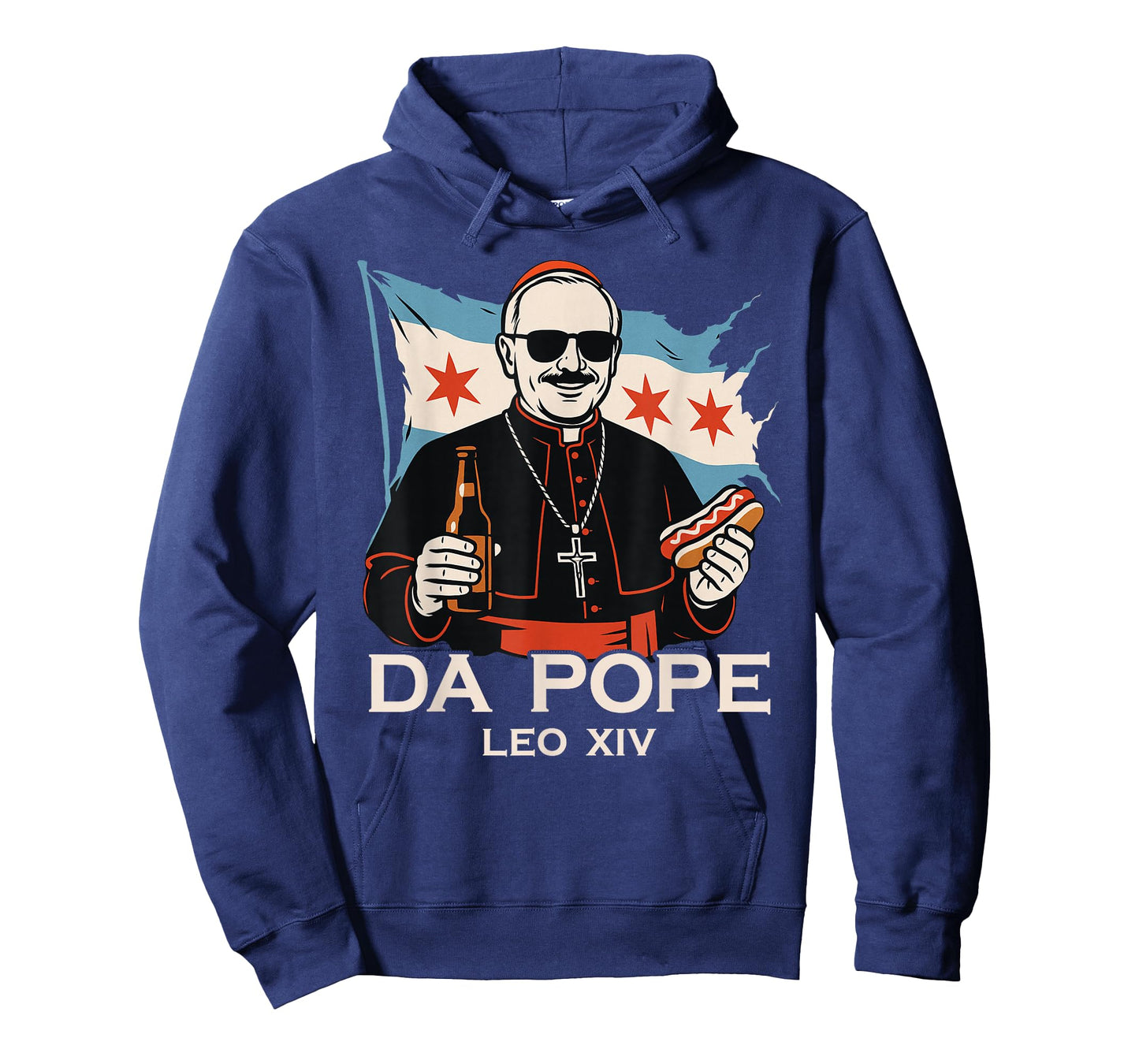 Da Pope Leo XIV Provost Funny Humor Da Pope from Chicago T-Shirt