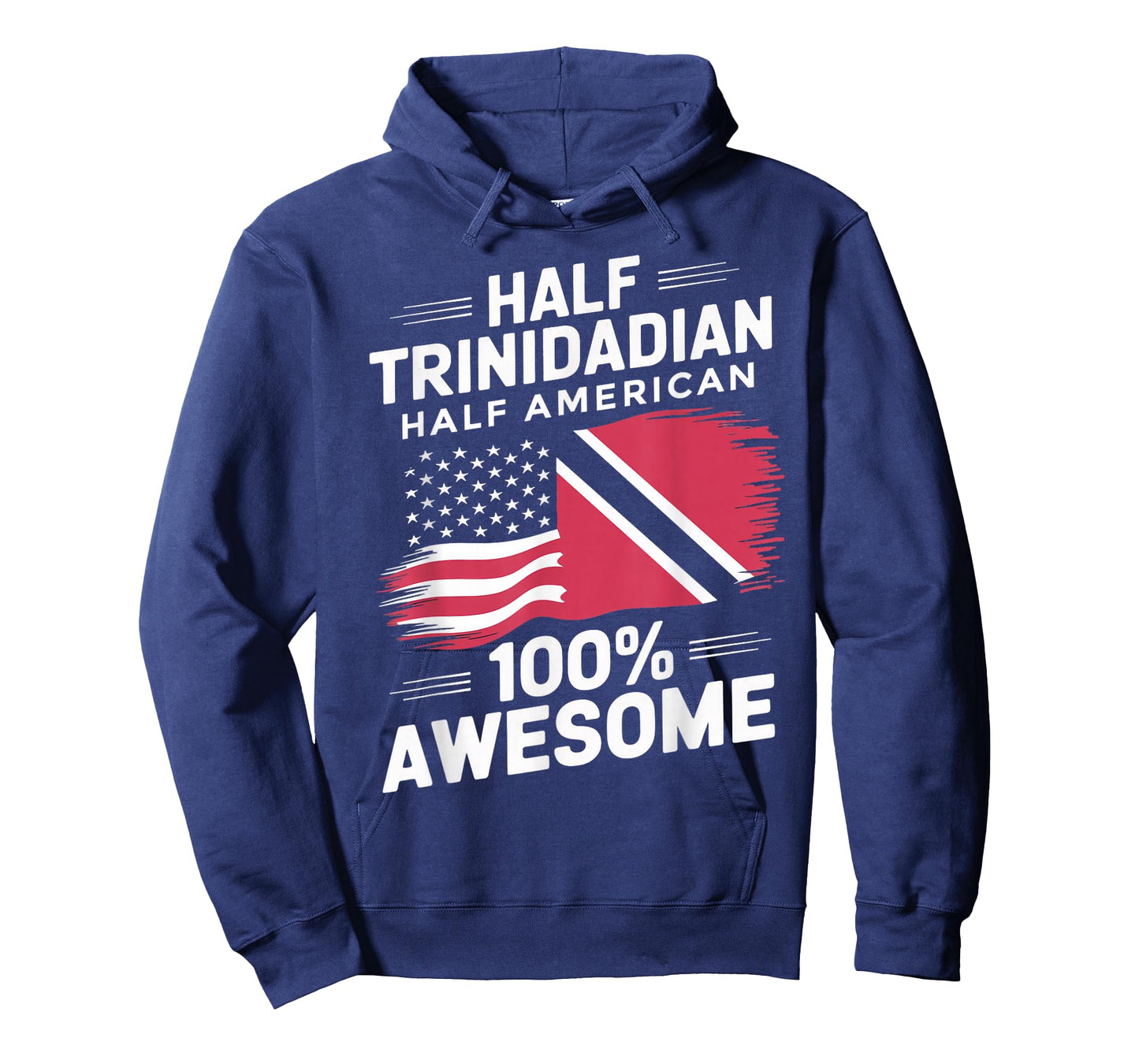 Half Trinidadian American Trinidad And Tobago Trinidadian T-Shirt