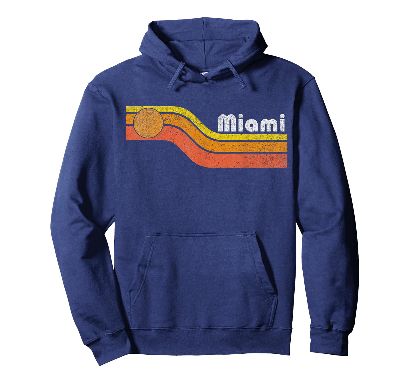 Miami - Vintage Men Women 70s 80s Graphic Cool Retro T-Shirt