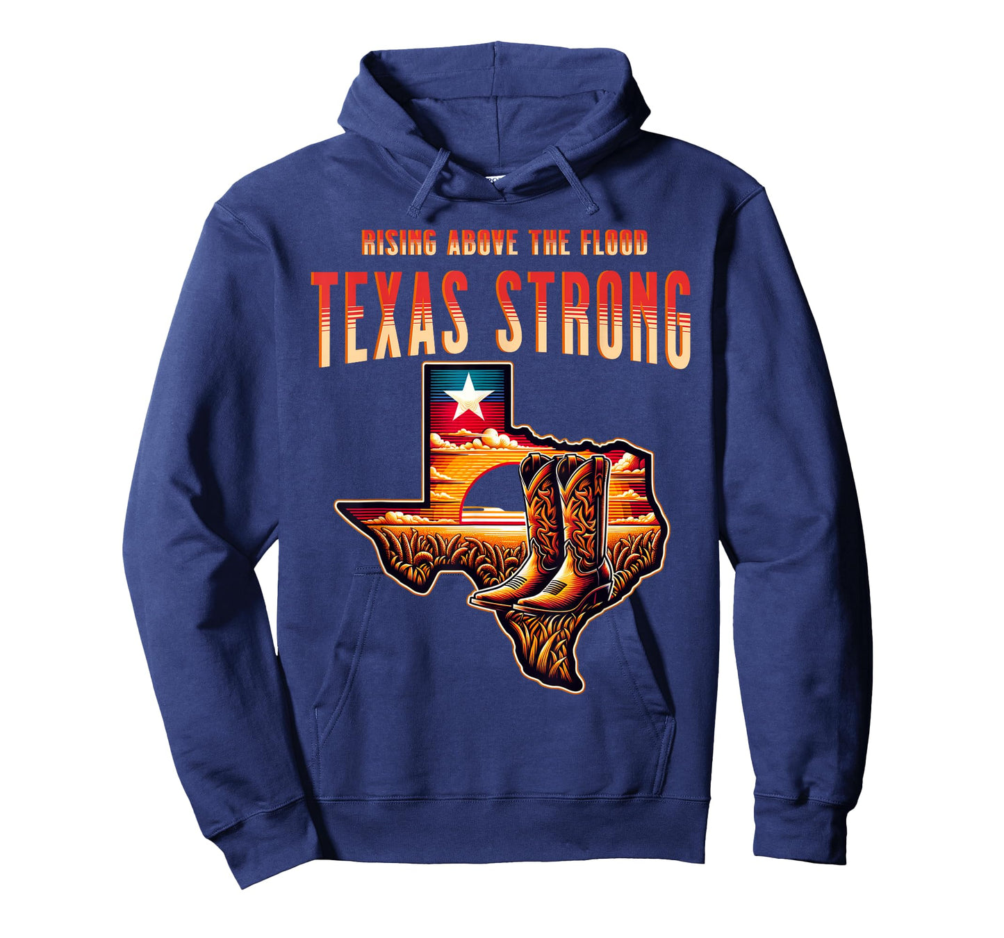 Rising Above the Flood Texas Strong Cowboys Unisex T-Shirt