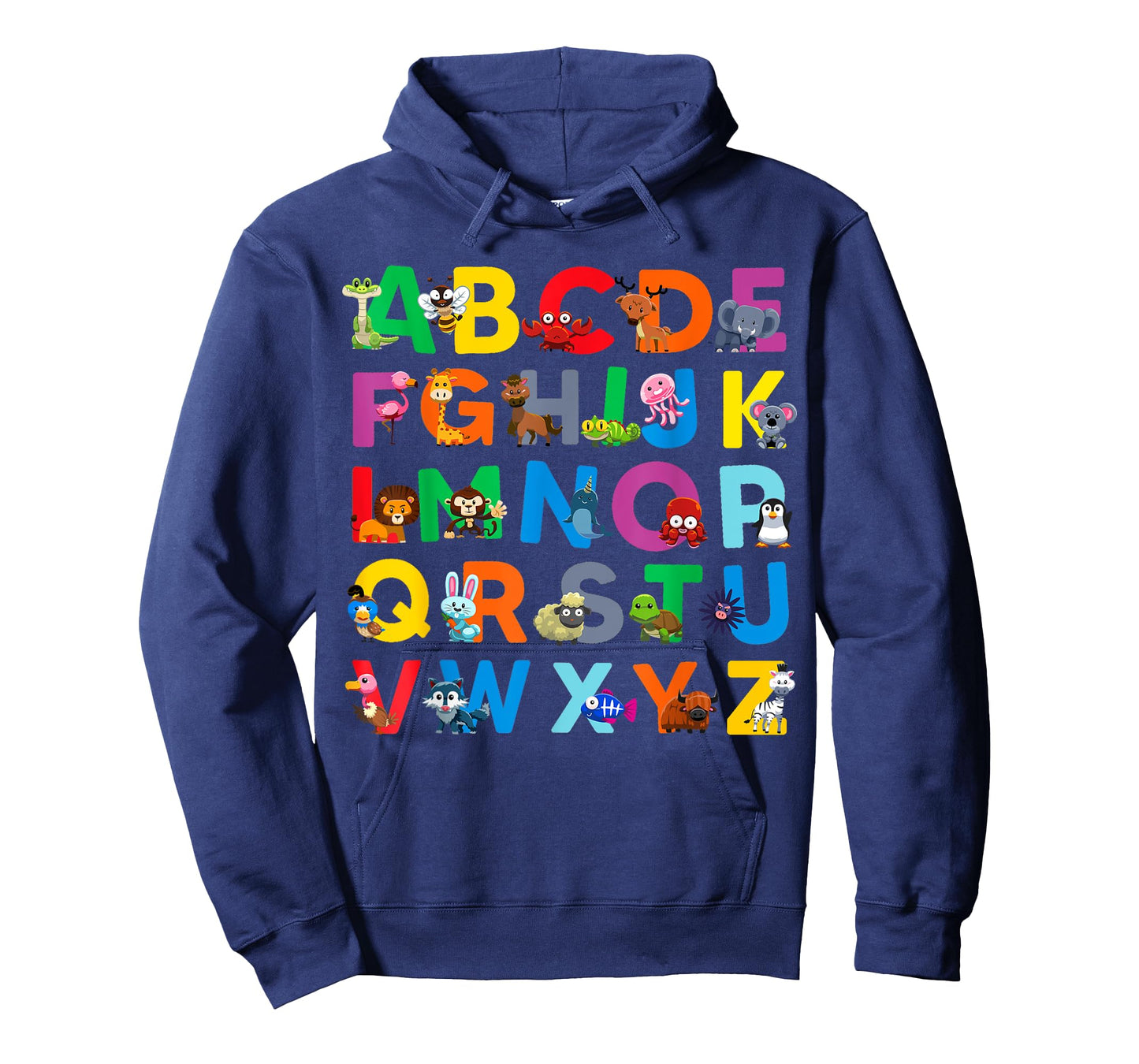Zoo Animal Alphabet ABCs Animals Learning A-Z ABC Letters T-Shirt