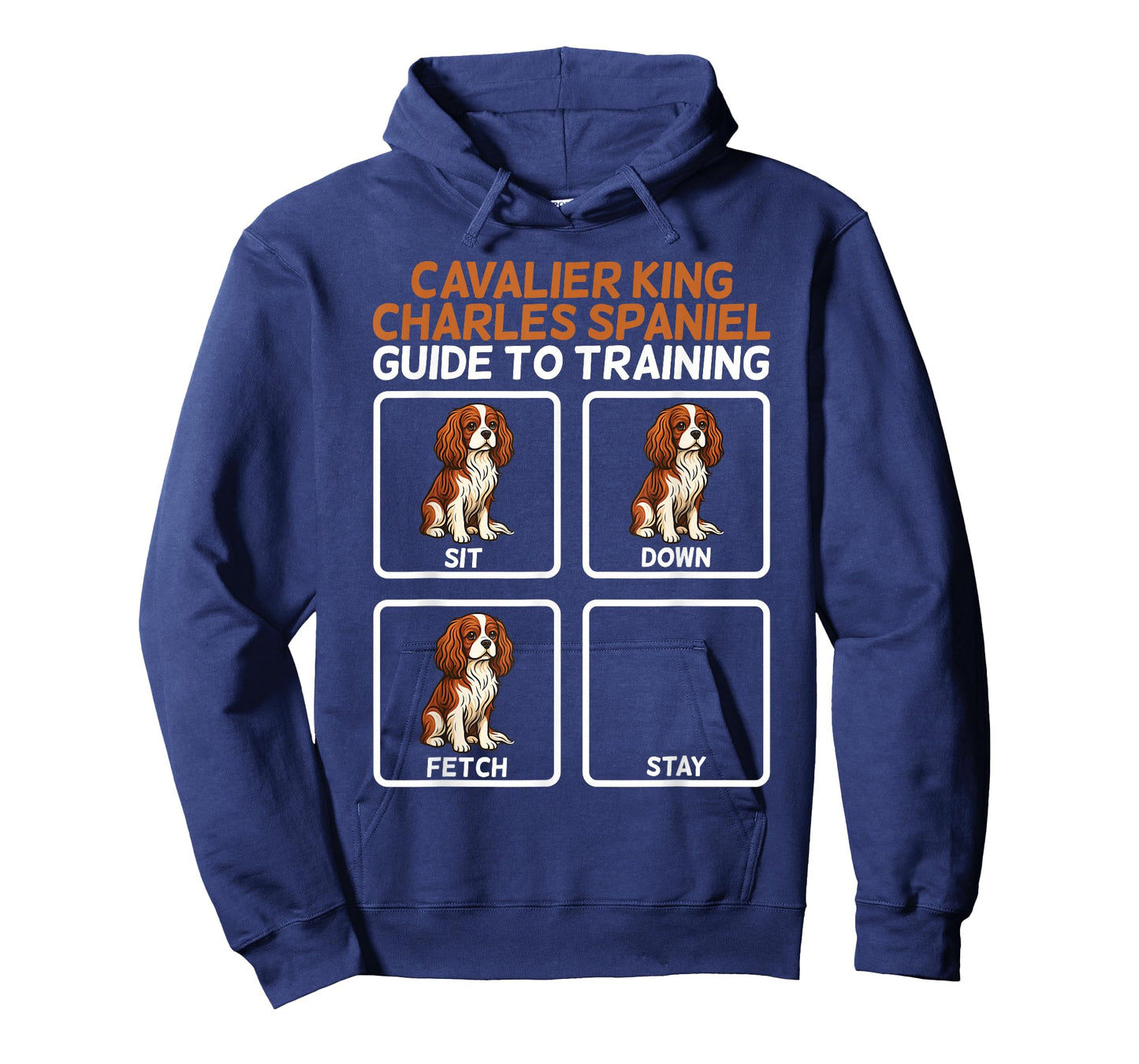 Cavalier King Charles Art for Men Women Cavalier Spaniel Dog T-Shirt