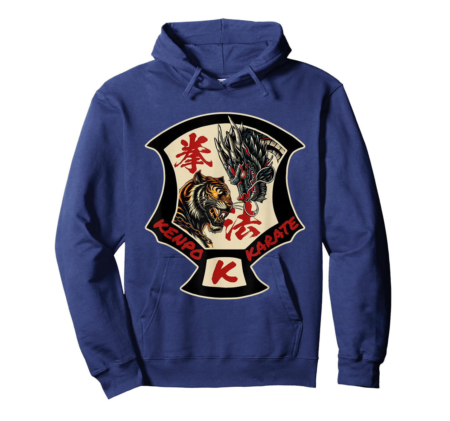 Kenpo Karate Martial Art Self Defence Tiger Dragon T-Shirt