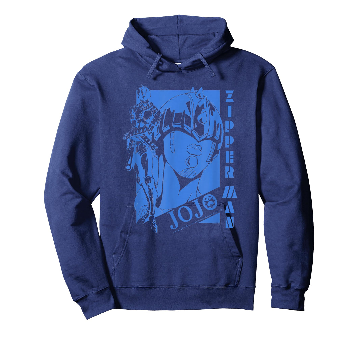 JoJo's Bizarre Adventure Zipper Man Golden Wind Anime T-Shirt