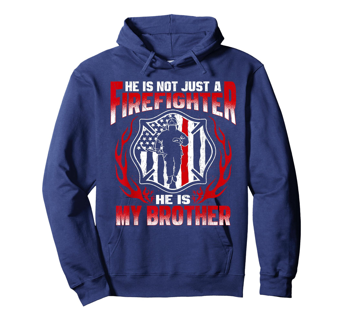 My Brother Is A Firefighter Hero - Proud Fire Sibling Gifts T-Shirt