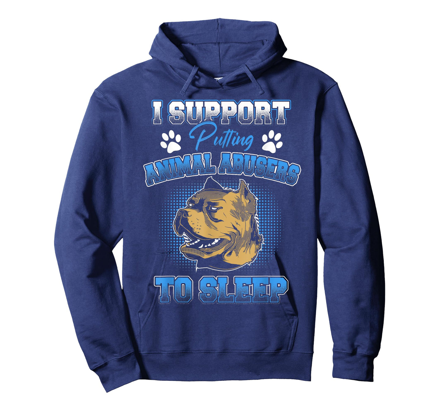 I Support Putting Animal Abusers To Sleep Funny Animal Lover T-Shirt