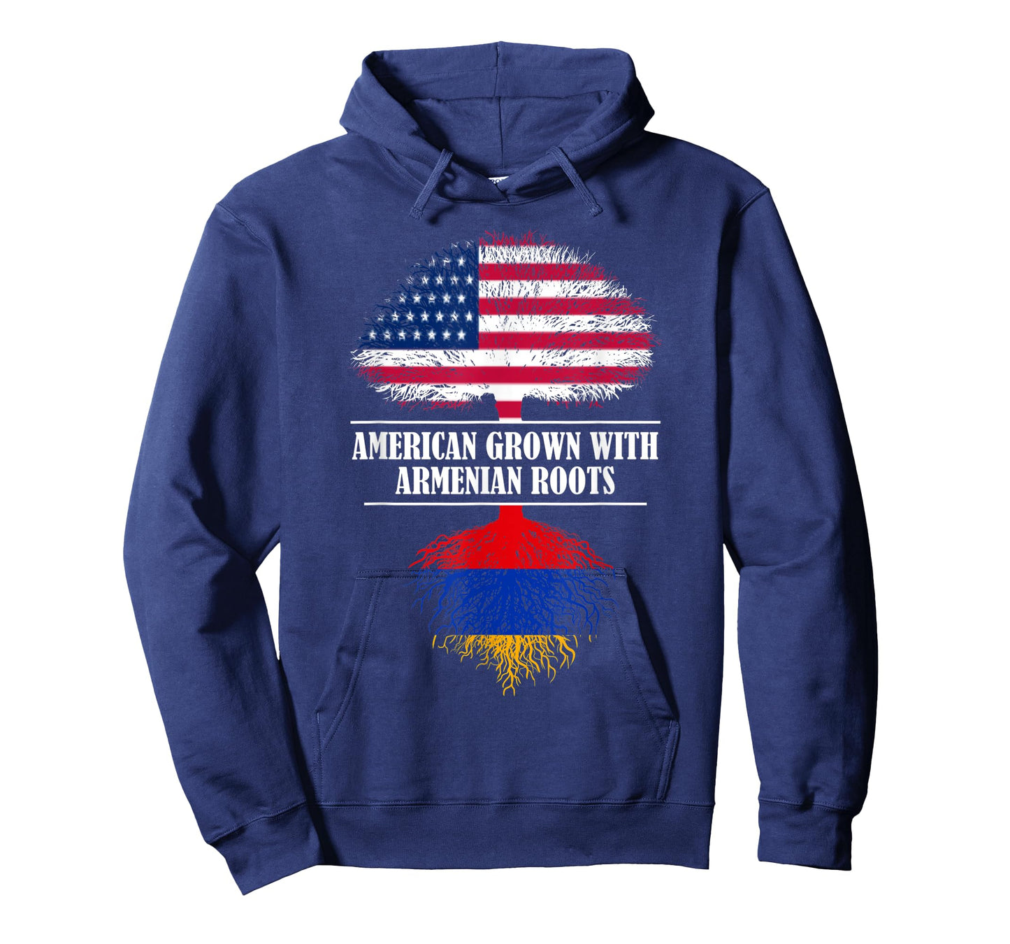 American grown with Armenian roots flag country gift T-Shirt