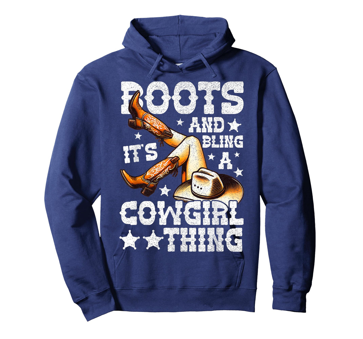Boots and Bling its a Cowgirl Thing Cute Love Country Life T-Shirt