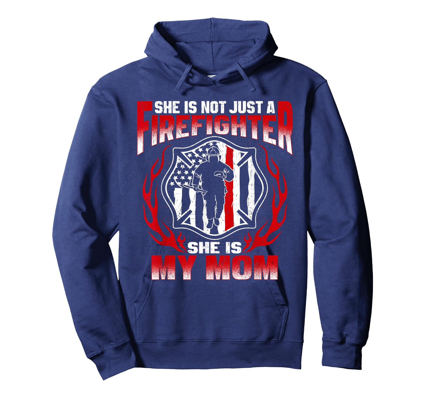 My Mom Is A Firefighter Hero Proud Fire Son Daughter Gifts T-Shirt