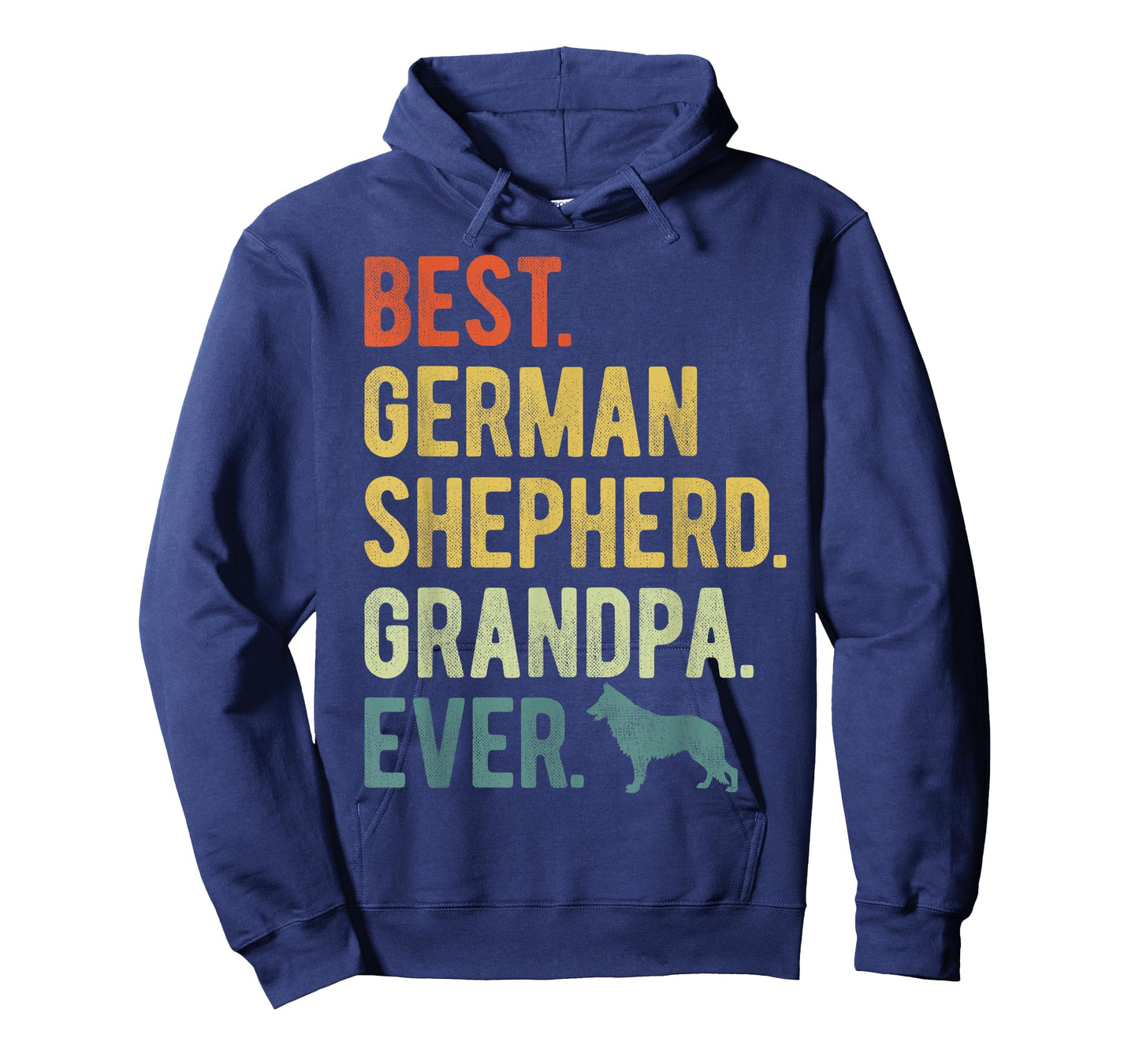 Best German Shepherd Grandpa Ever Dog Lovers Father's Day T-Shirt