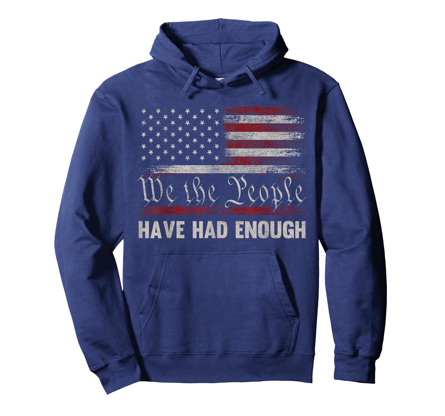 We the People have had enough Vintage US America Flag T-Shirt