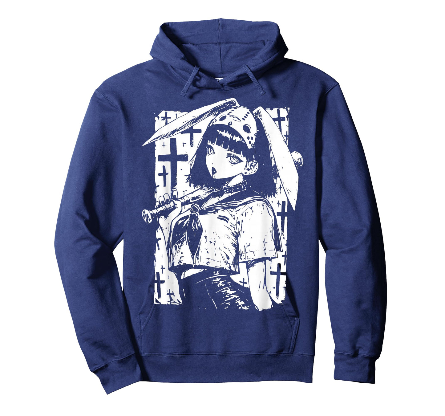 Creepy Horror Bunny Girl Anime Manga Alt Kawaii Harajuku T-Shirt