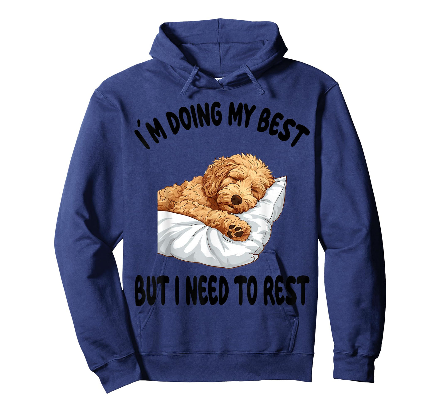 Goldendoodle Dog Pet Pajamas Nightgown Sleeping Napping T-Shirt