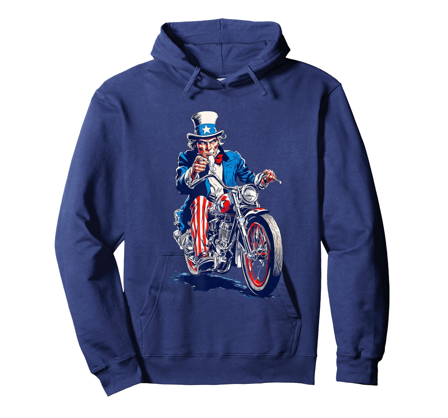 I Want You Motorcycle Graphic Costume T-Shirt