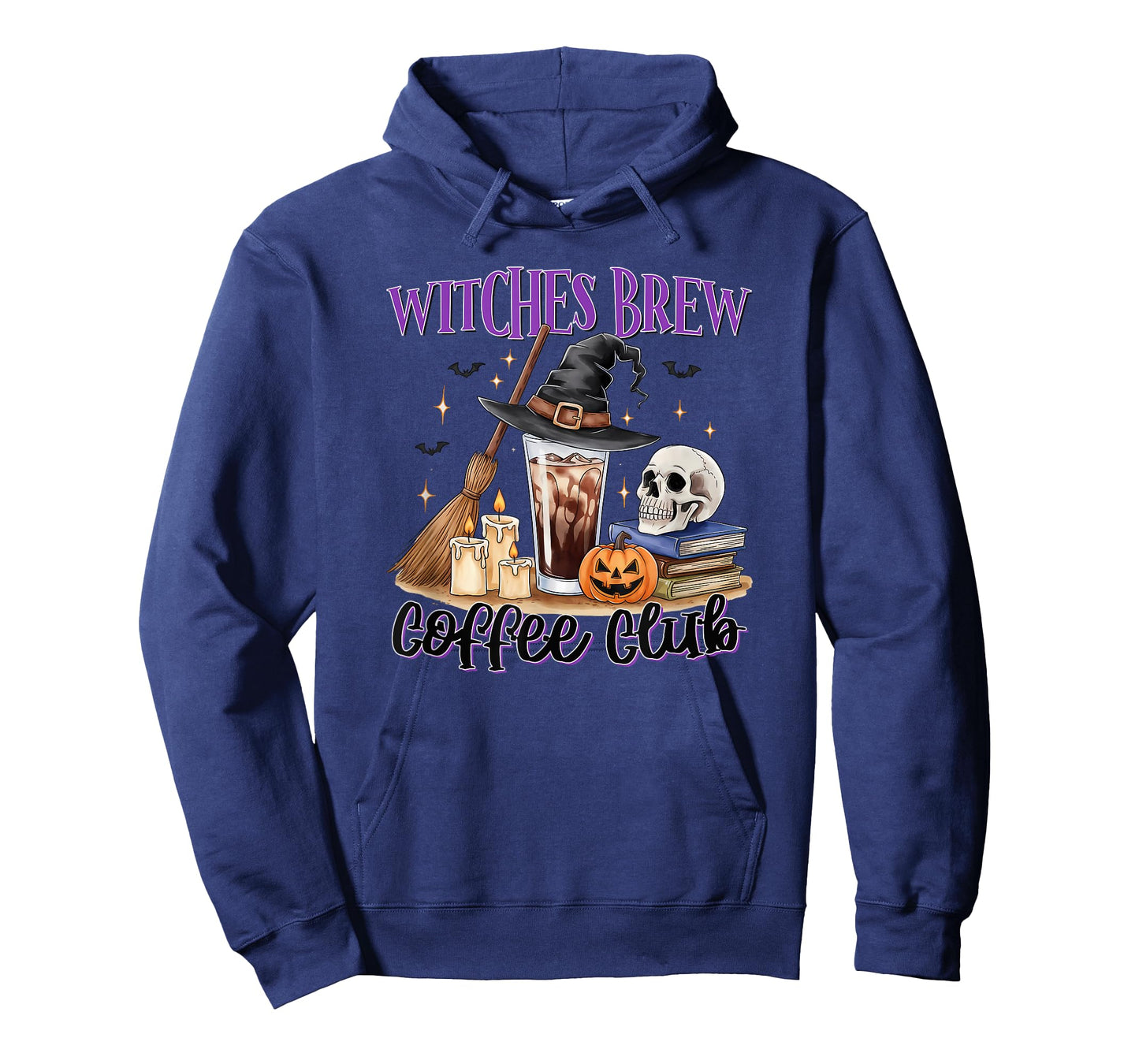 Funny Halloween Coffee Design for Women Witches Brew Club T-Shirt