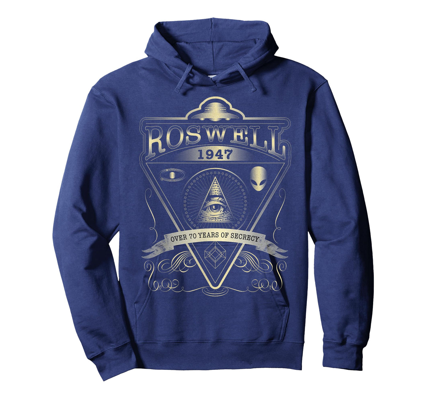 Roswell 1947 Alien T Shirt - Vintage Style UFO, Area 51 T-Shirt