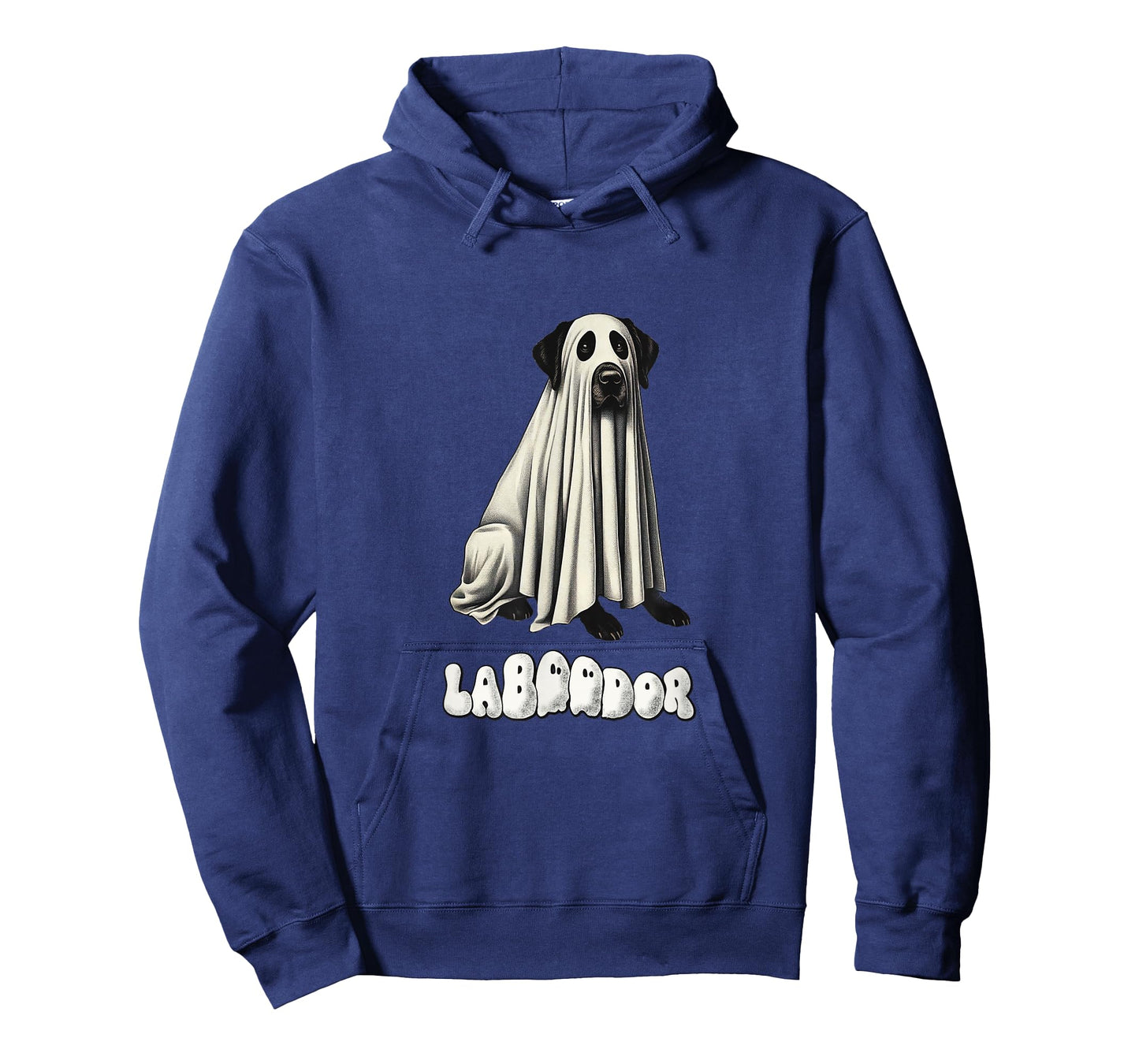 Cute Black Labrador Retriever Halloween Ghost, LaBOOdor, Lab T-Shirt