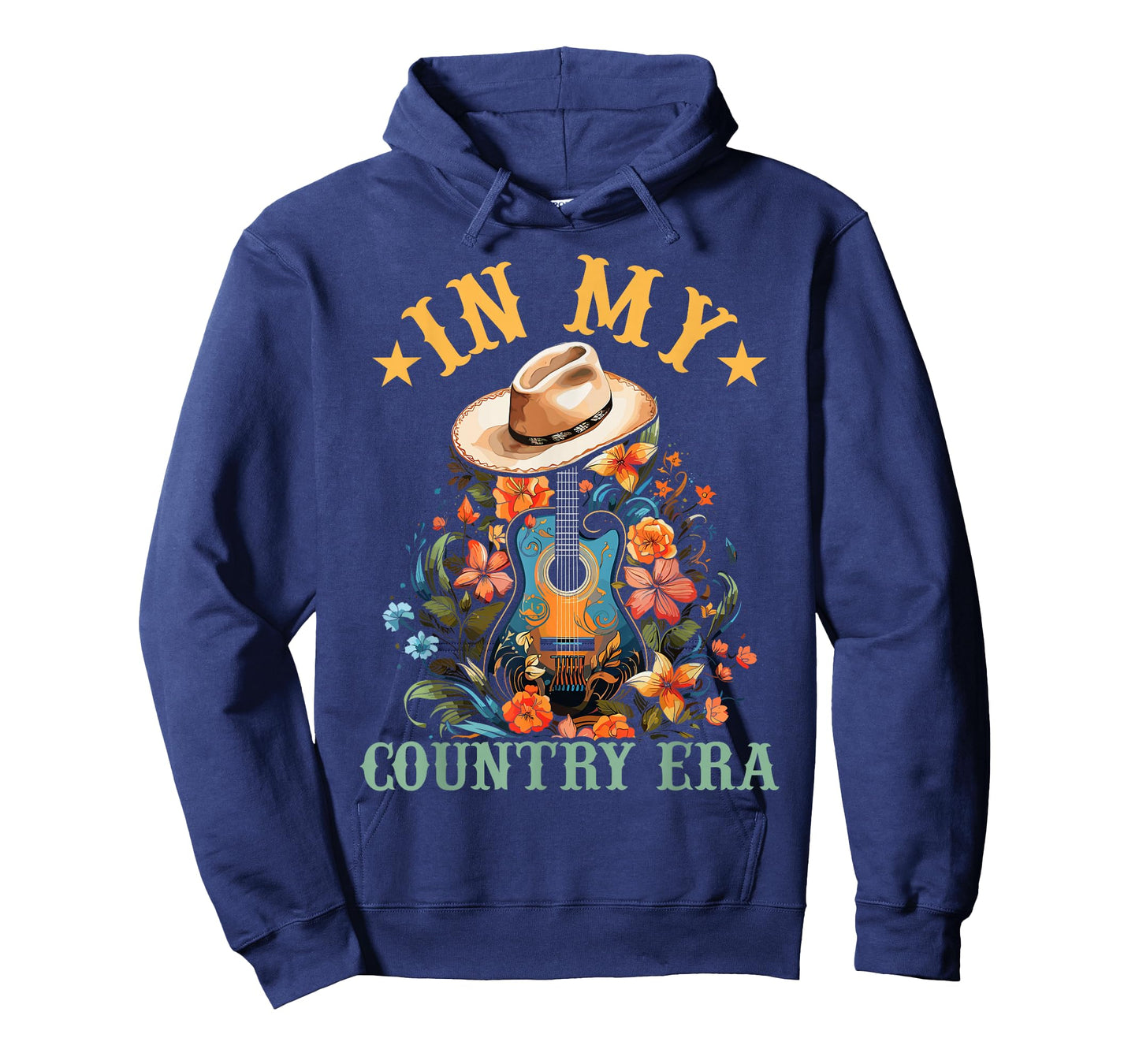 In My Country Era Funny Guitar Western Man Woman T-Shirt