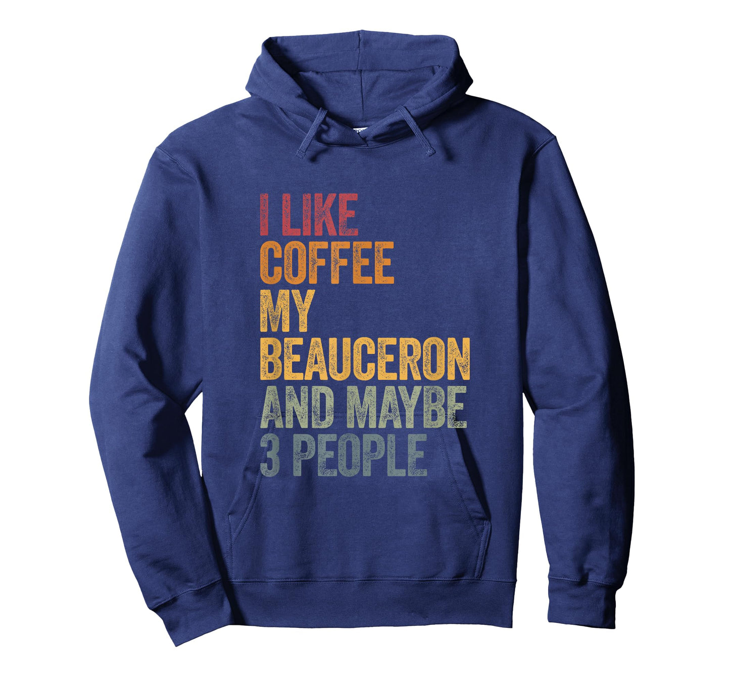 Coffee and my beauceron 3 people dog dogs saying gift T-Shirt
