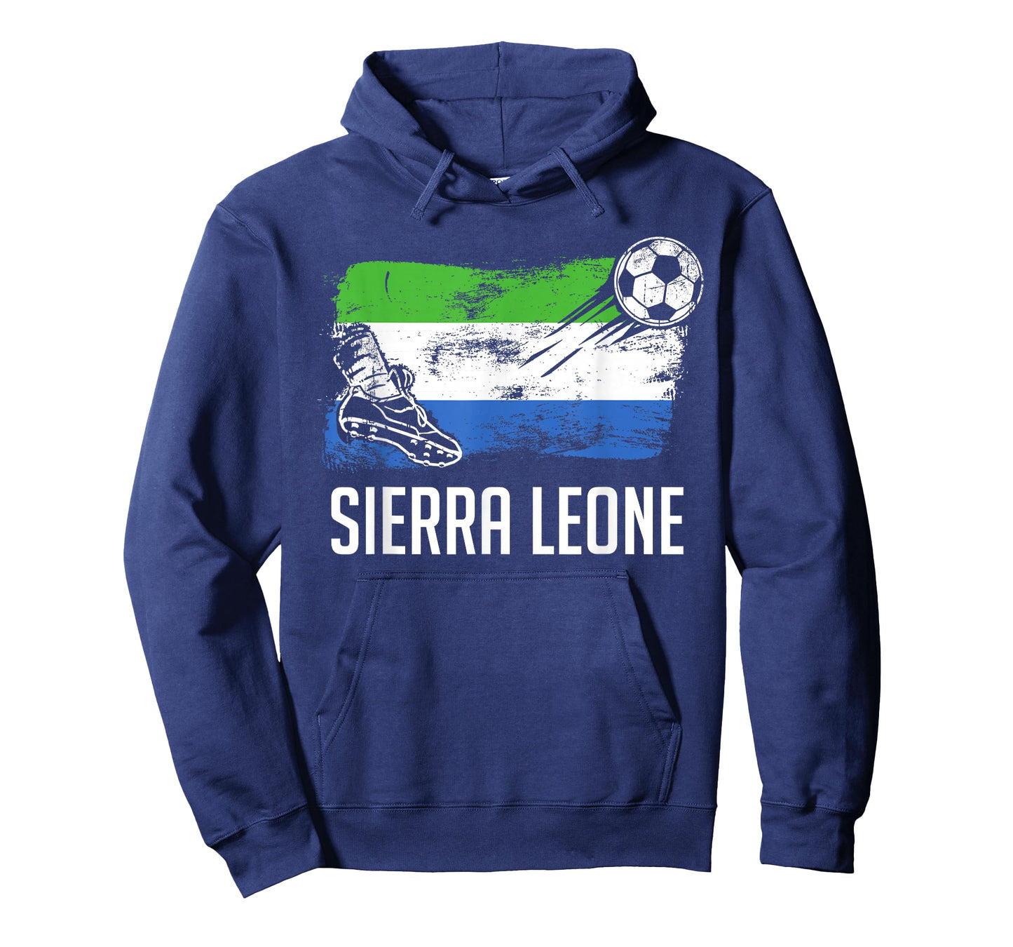 Sierra Leone Flag Jersey Sierra Leonian Soccer Team T-Shirt