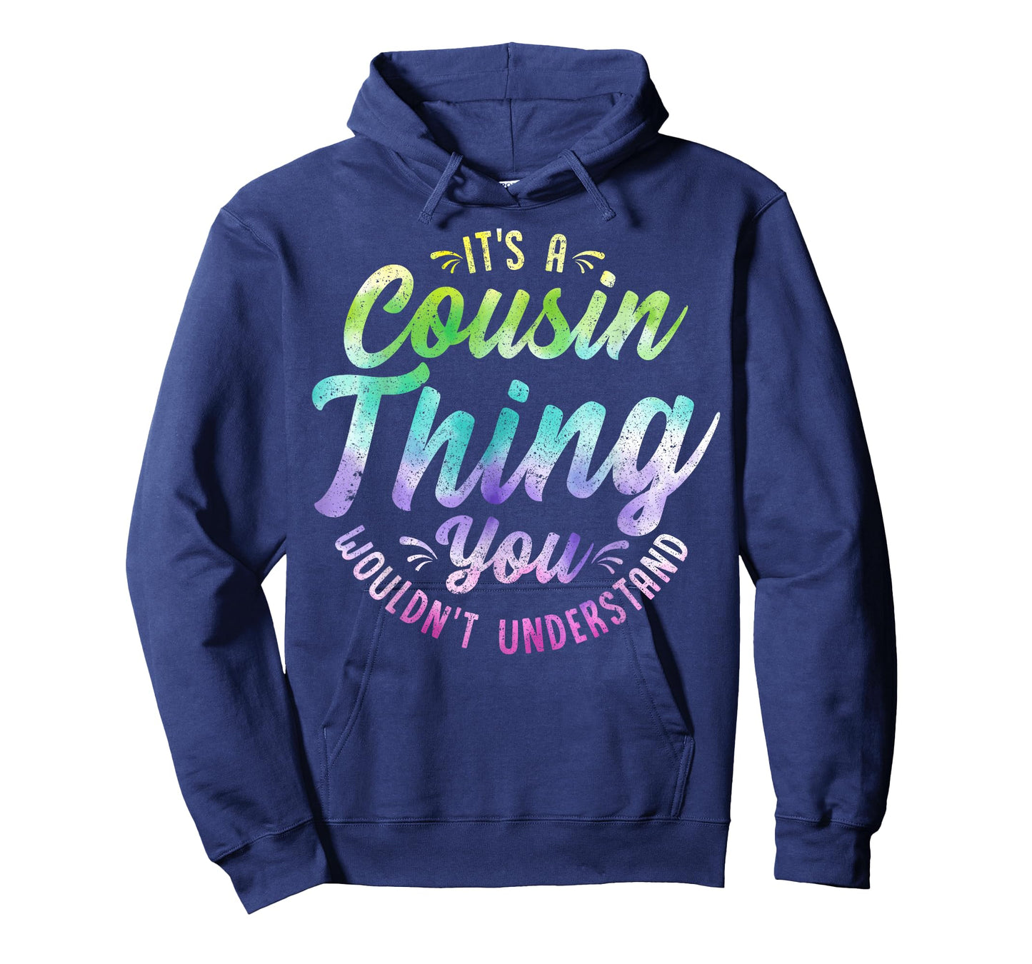 It's A Crazy Cousin Thing Cool Hippie Tie Dye Cousin Squad T-Shirt