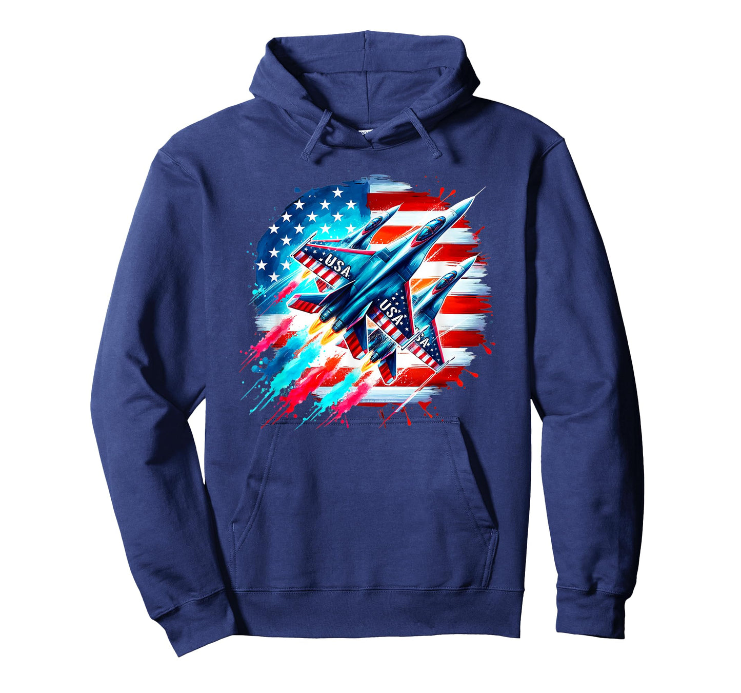 Patriotic USA Jets American Flag America 4th of July T-Shirt
