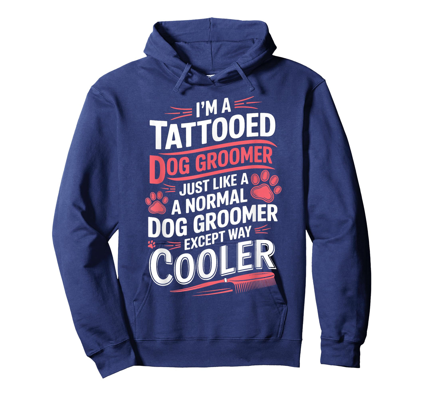 Dog Groomer Tattooed Dog Grooming for Women I'm a Tattooed T-Shirt