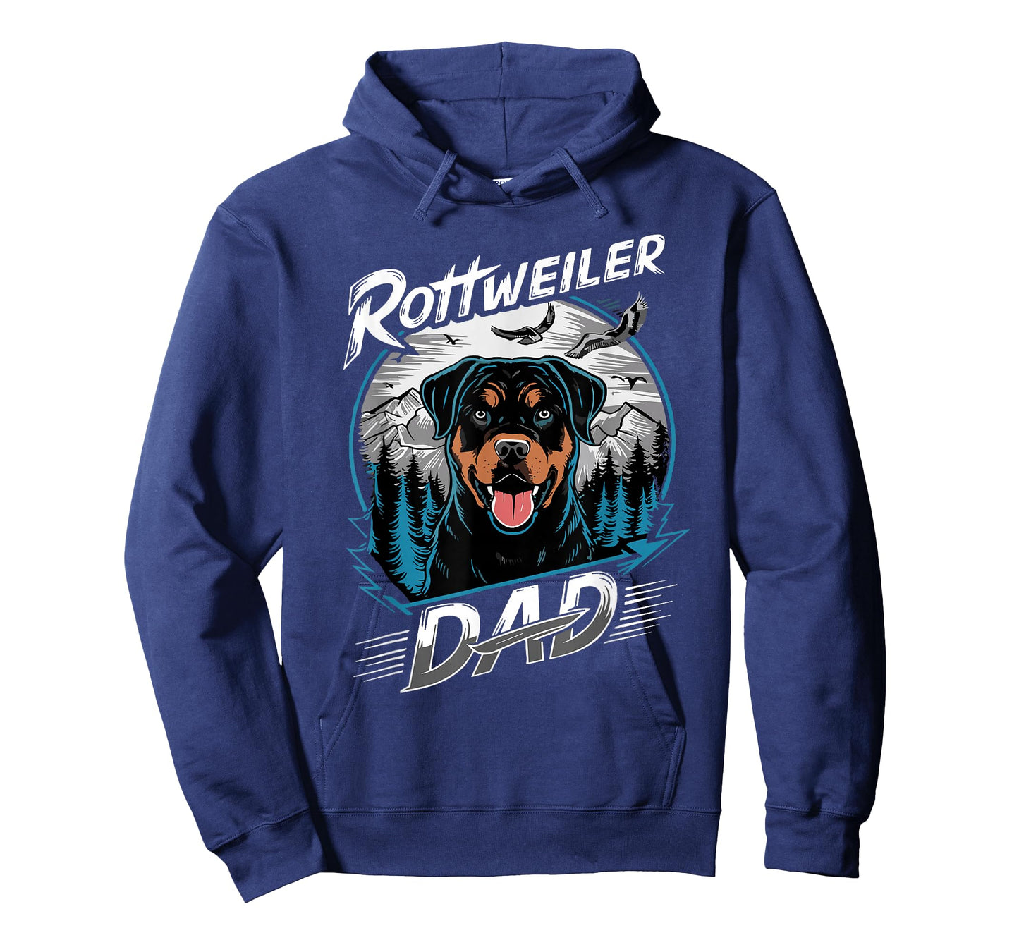 Funny Rottweiler Dad Best Rottie Daddy Ever Father's Day T-Shirt