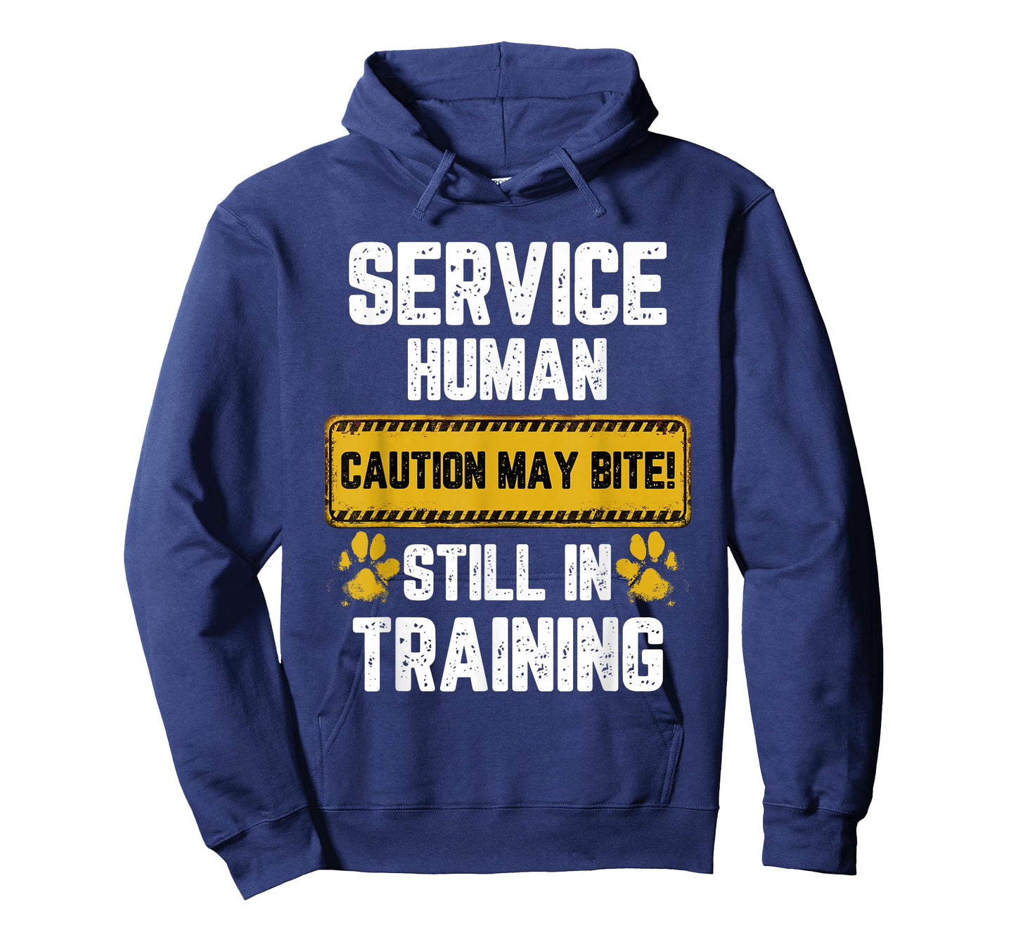 Warning Sign Service-Human Caution May Bite Dog Training T-Shirt