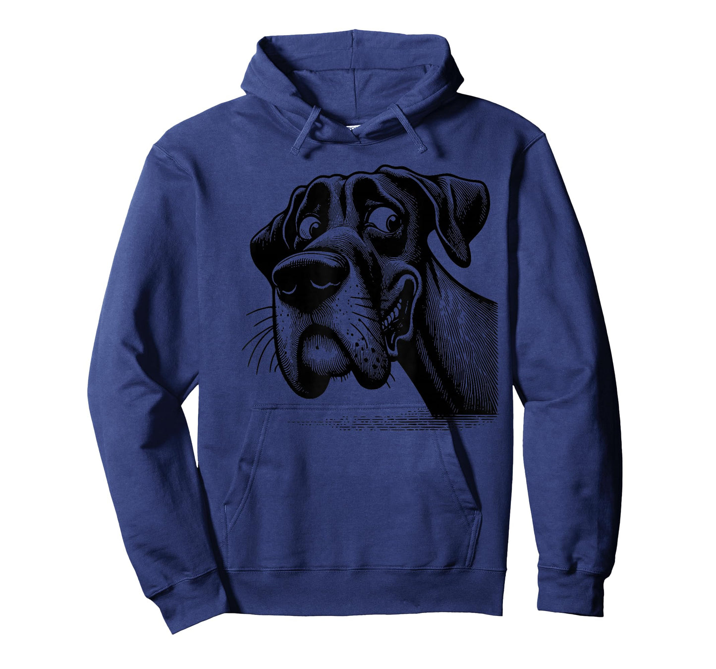Goofy Giant Adorable Large Gentle Dog Lover Great Dane T-Shirt