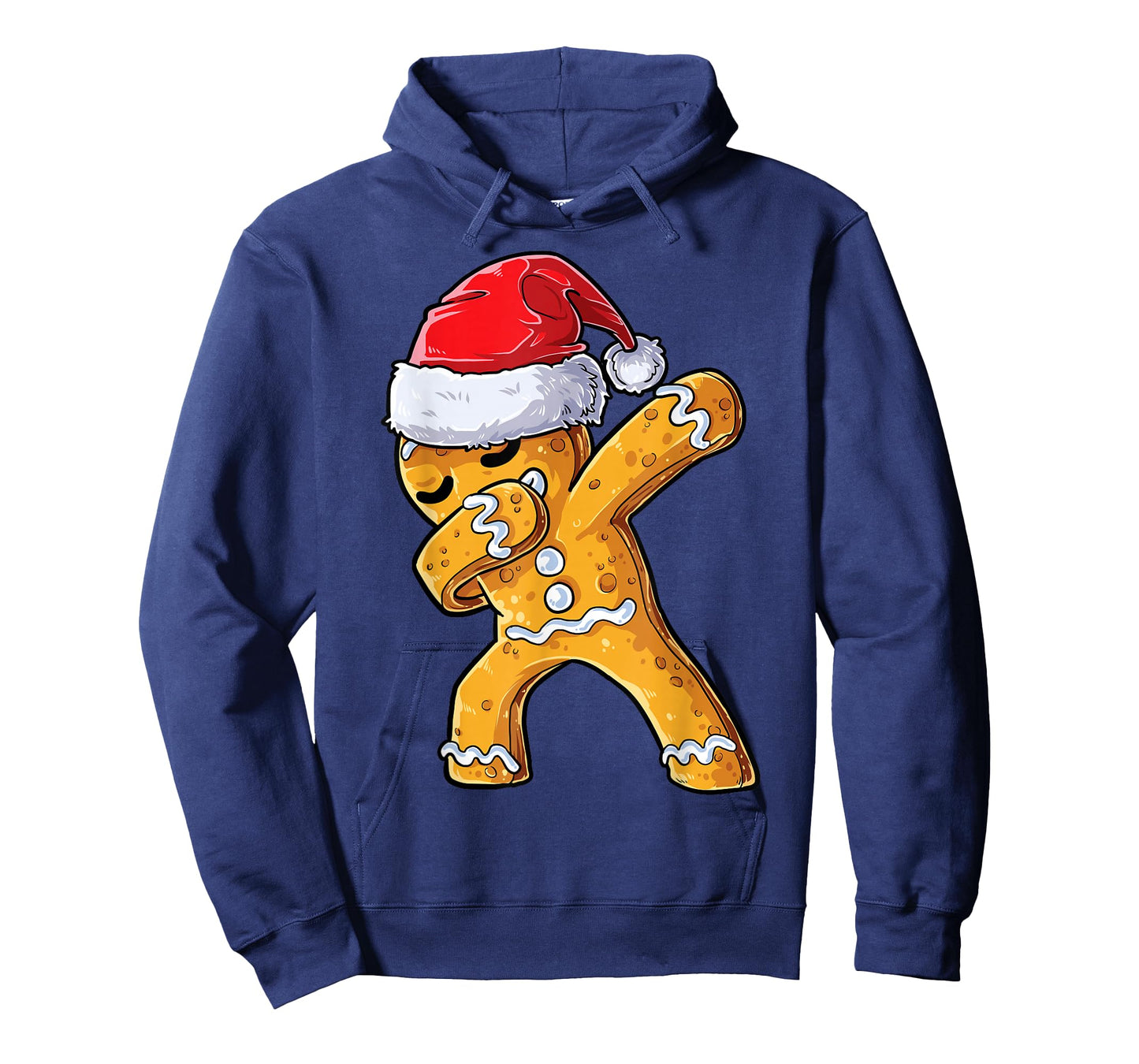 Dabbing Gingerbread Santa Christmas Boys Men Xmas Cookie T-Shirt