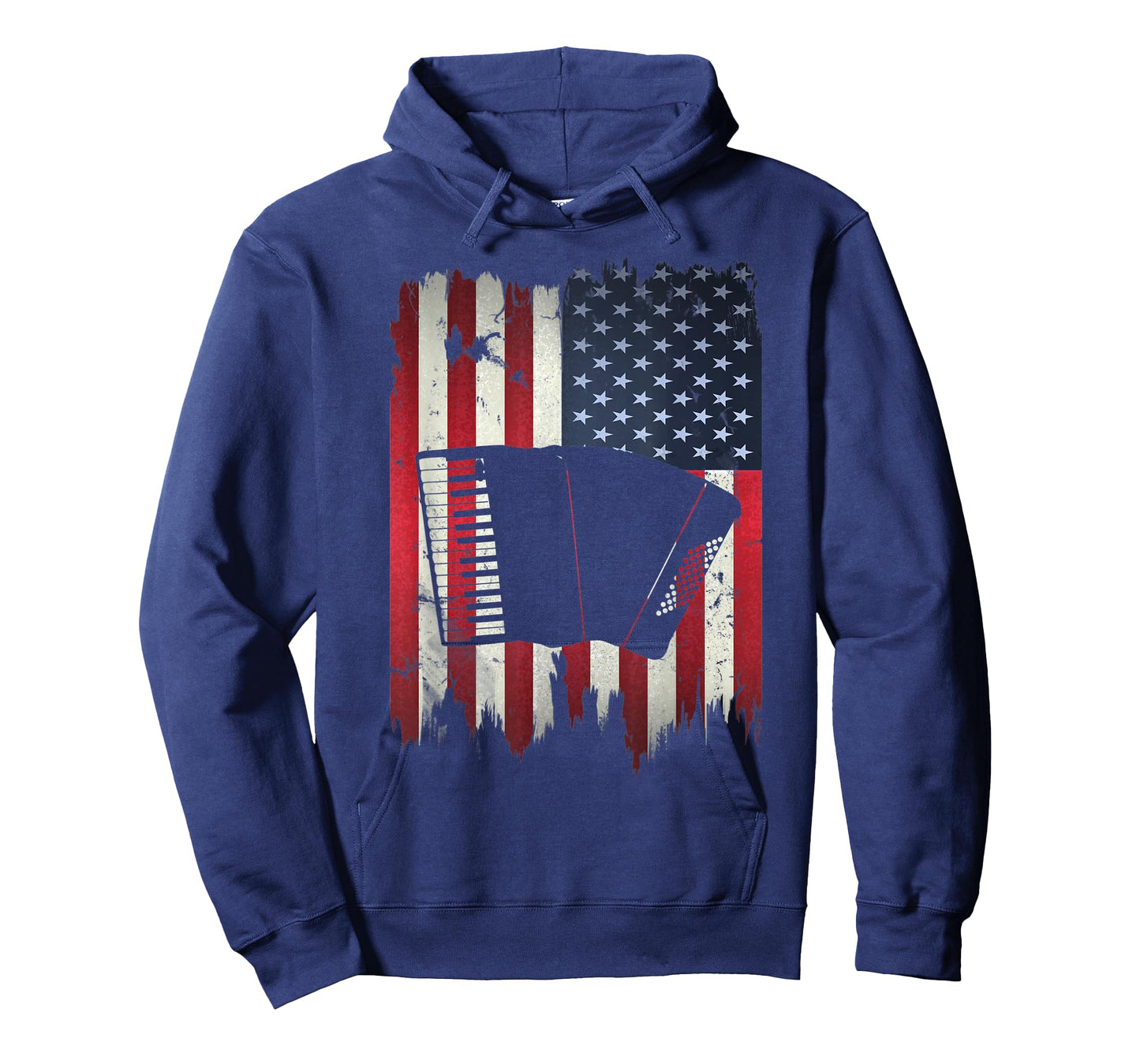 Accordion American Flag 4th of July Accordionist Patriotic T-Shirt for Women Kids Men
