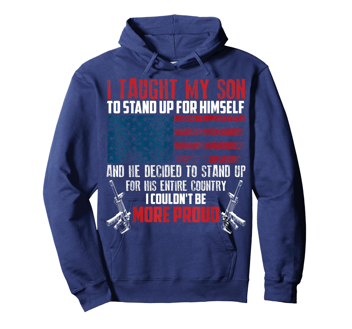 Cool I Taught My Son To Stand | Funny US Army Parents Gift T-Shirt